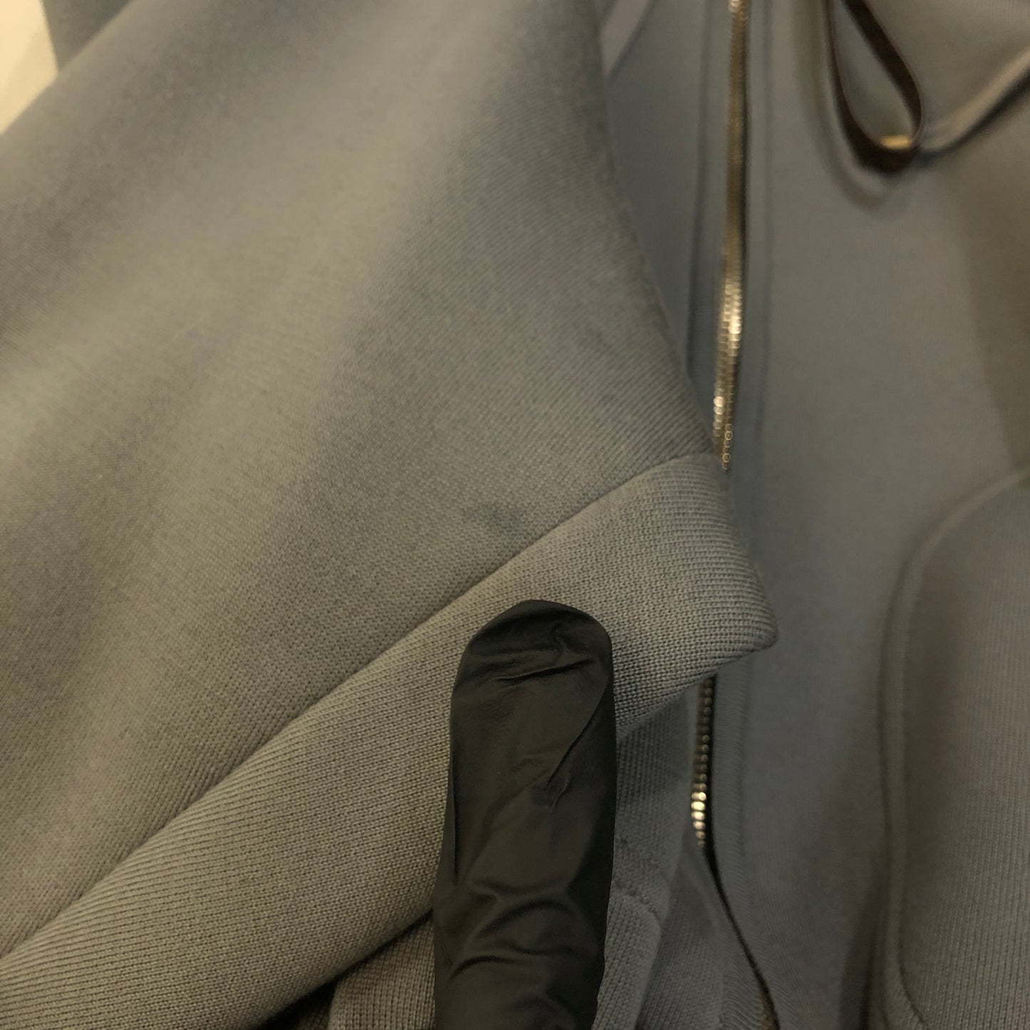 Louis Vuitton Monogram Zip-Up Hoodie Size M Grey