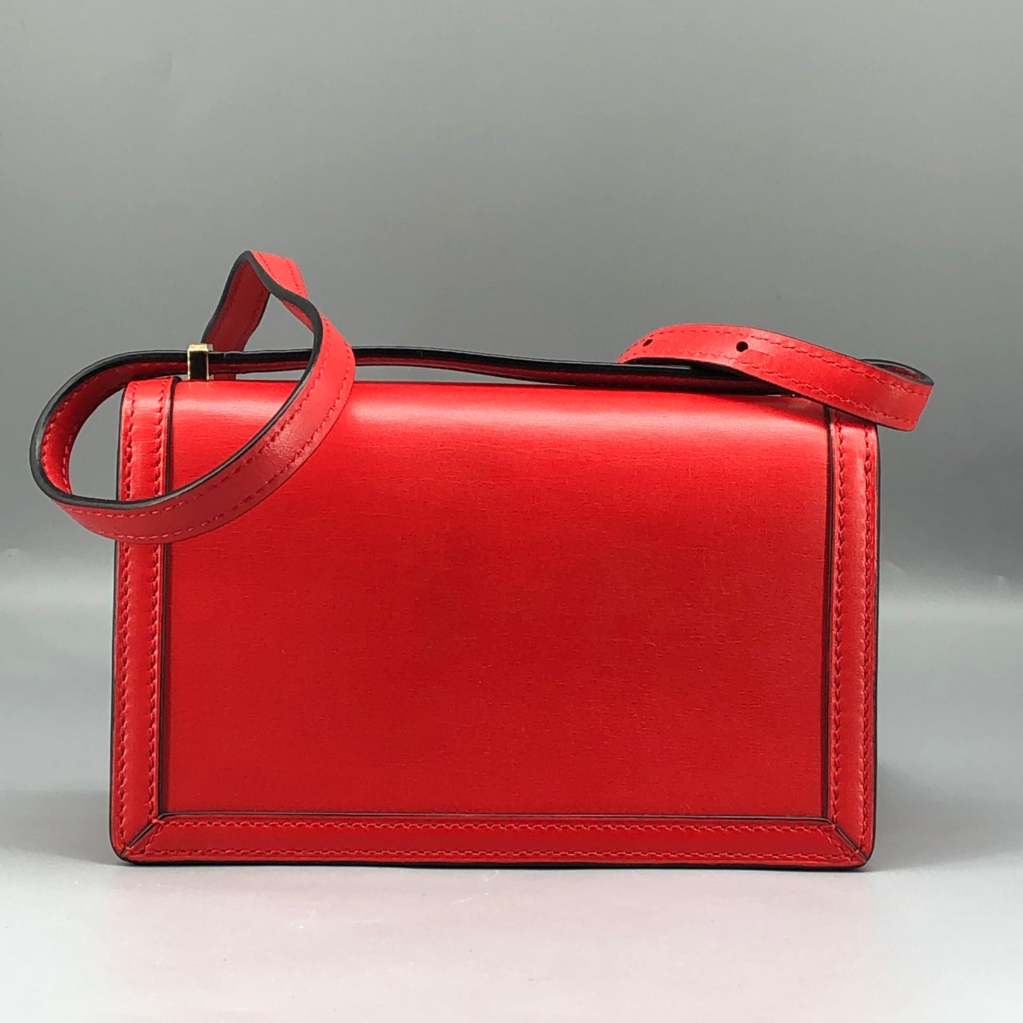 Loewe Barcelona Red Smooth Calfskin Crossbody Bag