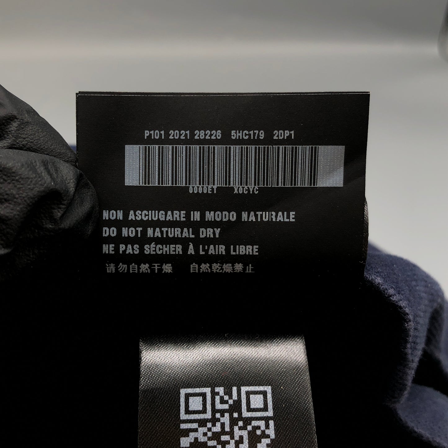 Miu Miu Navy Logo Baseball Cap 58cm