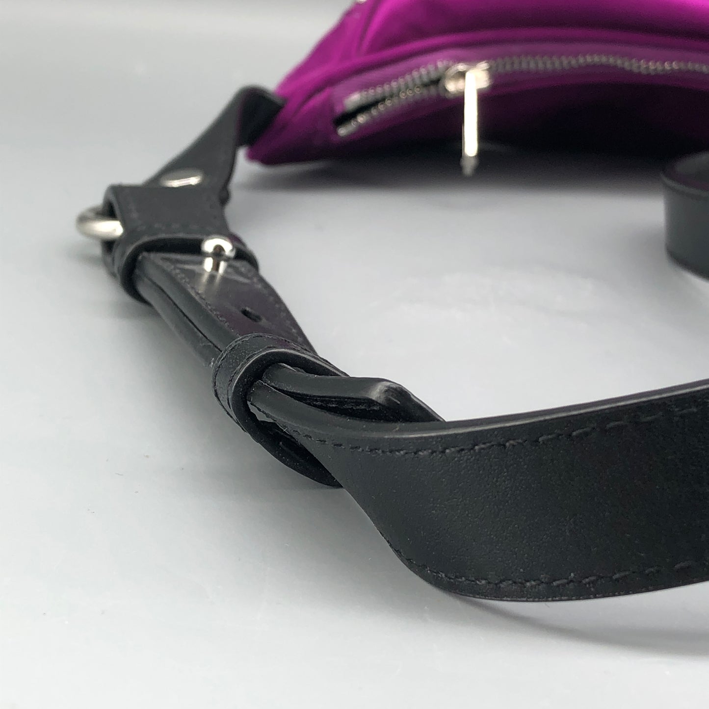 Alexander Wang Fuchsia Satin Waist Crossbody Bag