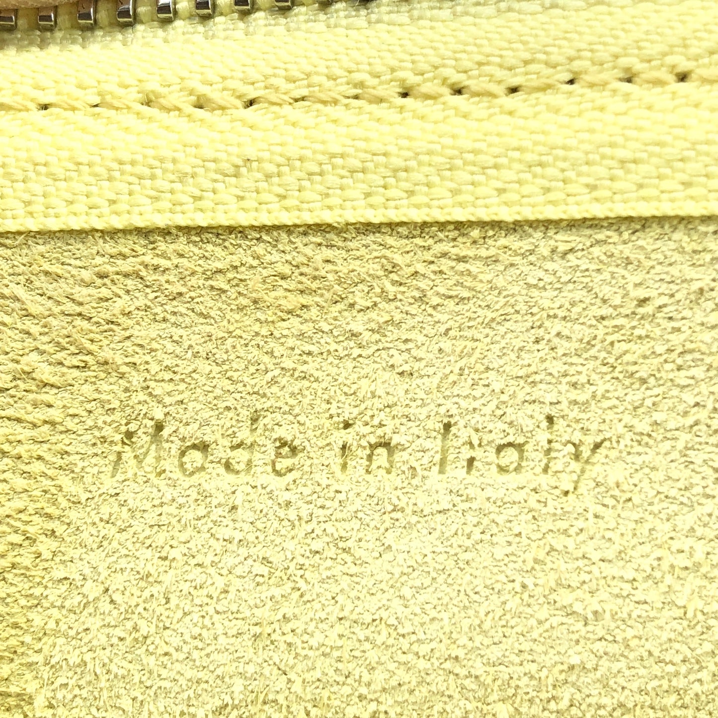 Celine Nano Belt Bag Leather Handbag Light Yellow
