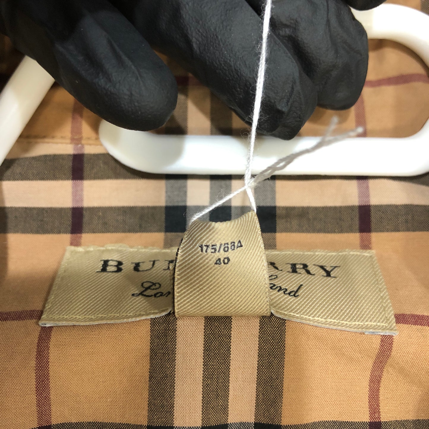 Burberry Nova Check Button-Up Shirt Size US 8