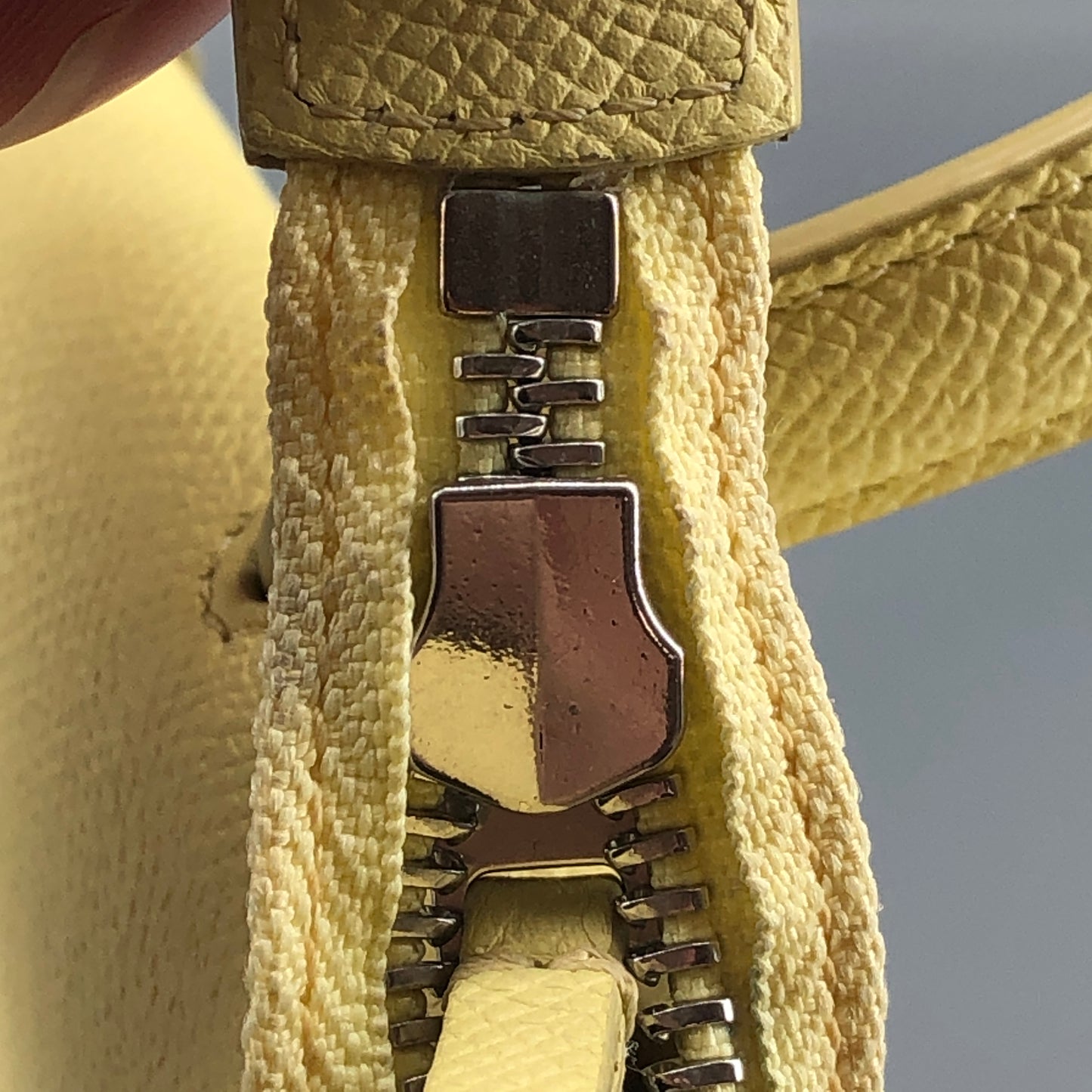 Celine Nano Belt Bag Leather Handbag Light Yellow