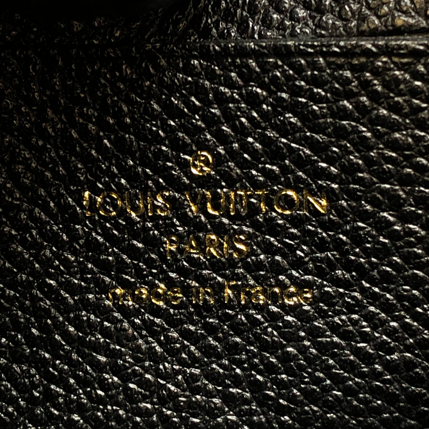 Louis Vuitton Madeleine Nano Monogram Empreinte Shoulder Bag Black