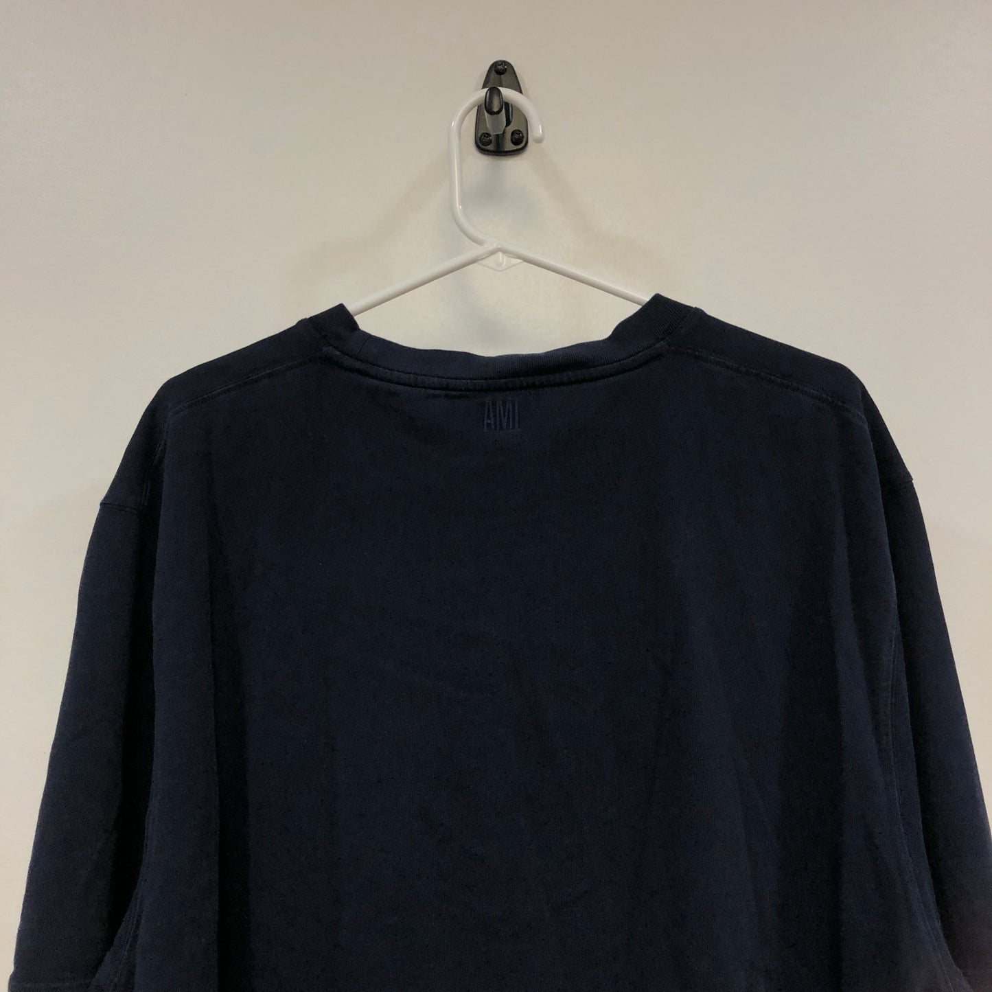 Ami Navy Blue Short Sleeve T‑Shirt XXL