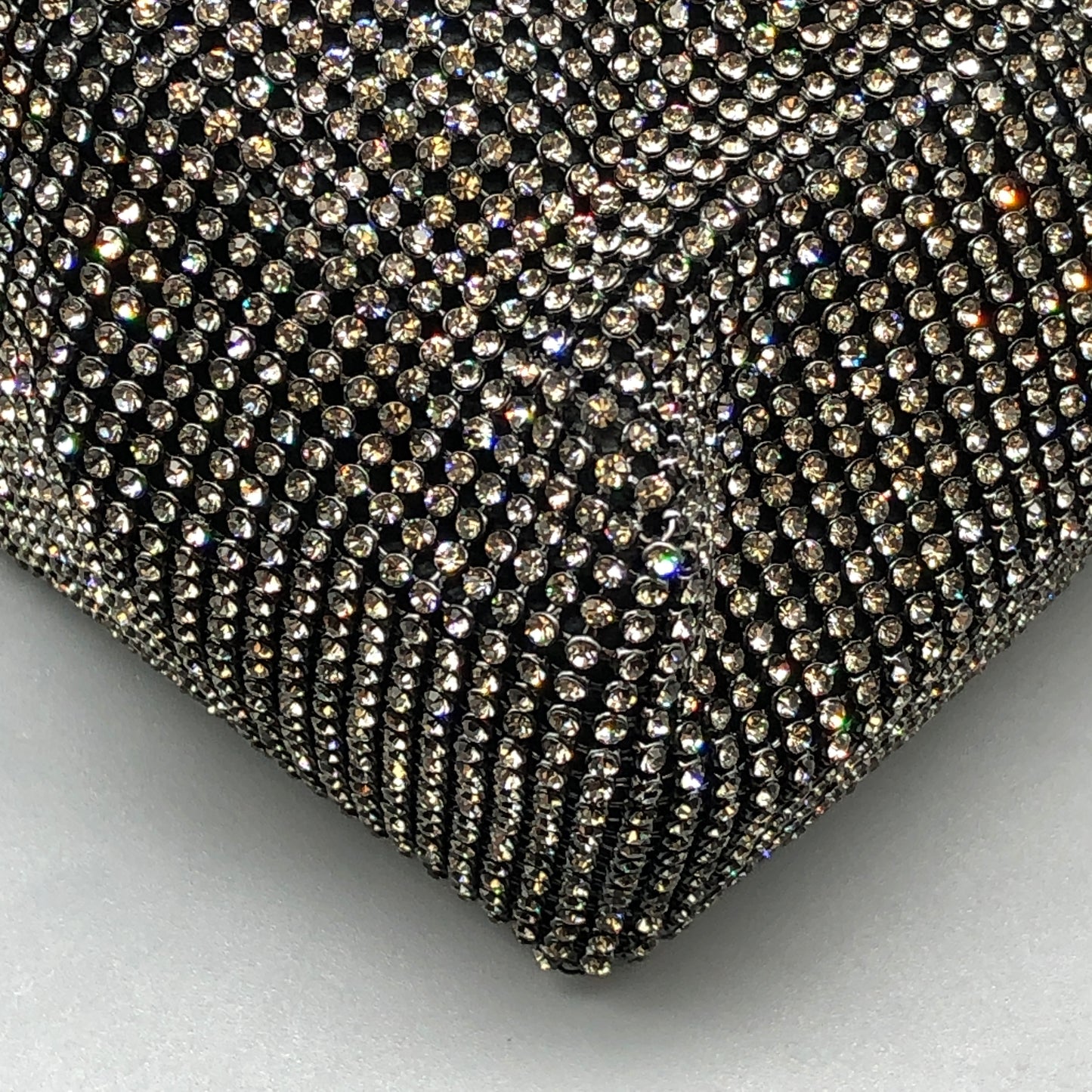 Alexanderwang Crystal Mesh Mini Hobo Bag
