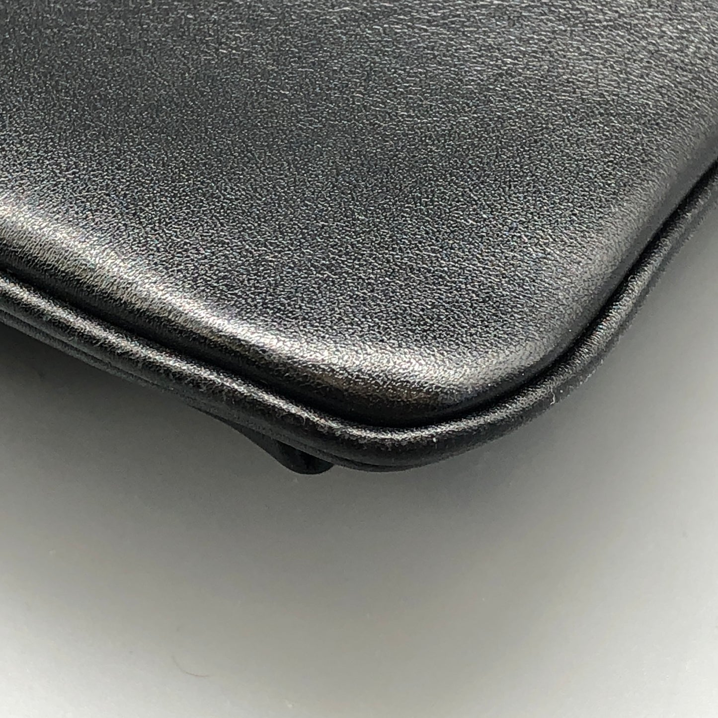 Gucci Interlocking G Leather Shoulder Bag 24*14cm Black