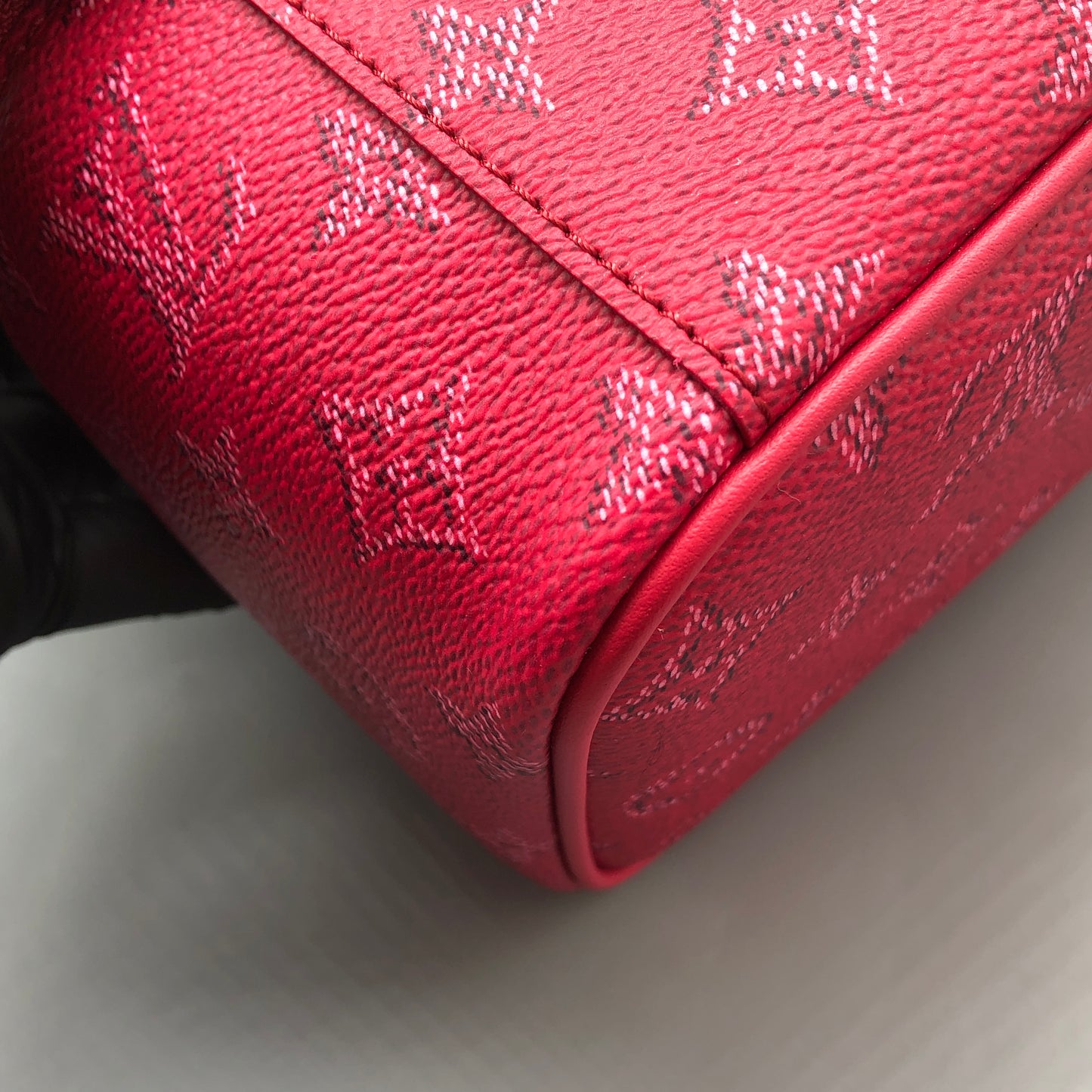 Louis Vuitton Nice Mini Monogram Empreinte Pink Vanity Case Bag