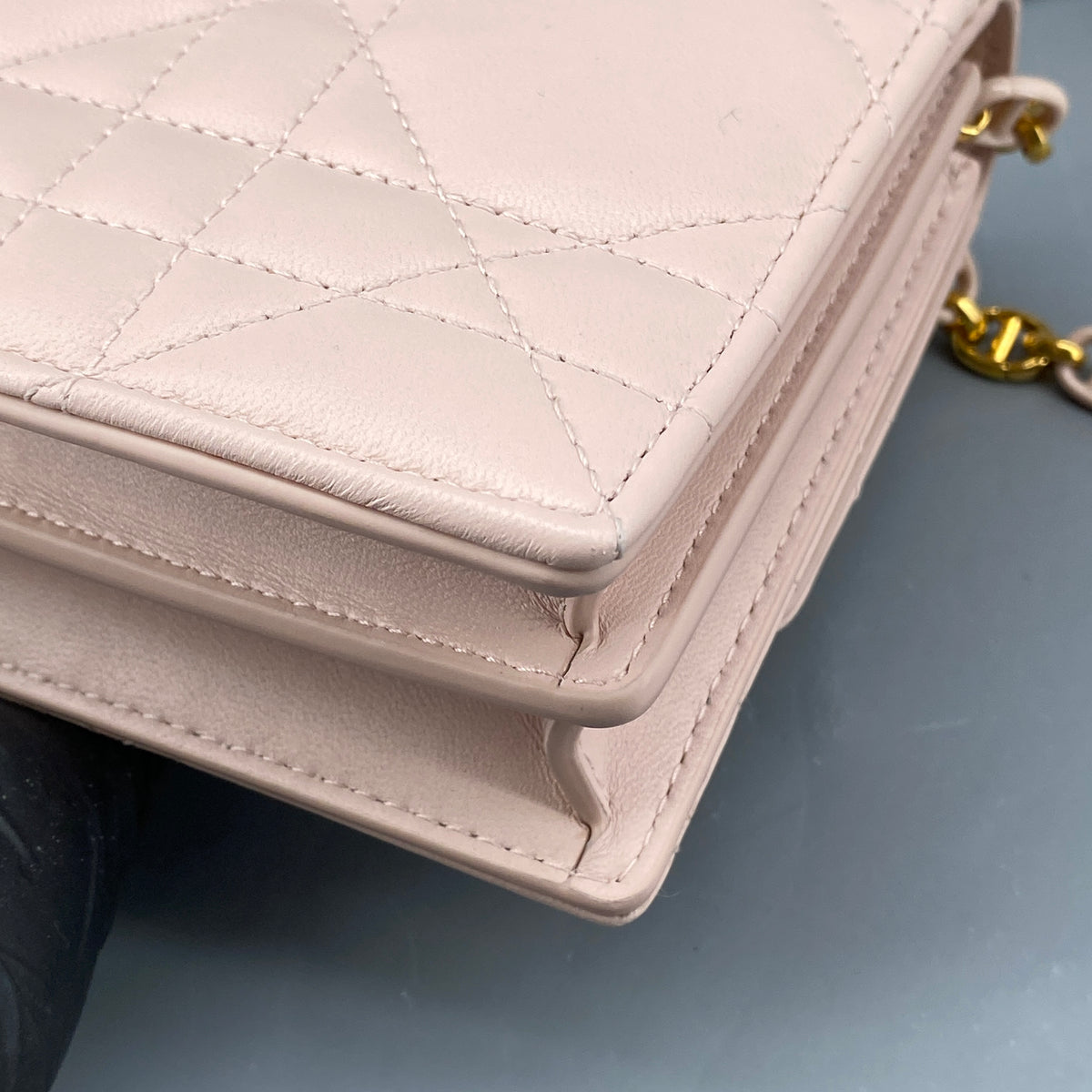 Christian Dior Miss Caro Mini Bag Powder Pink Lambskin