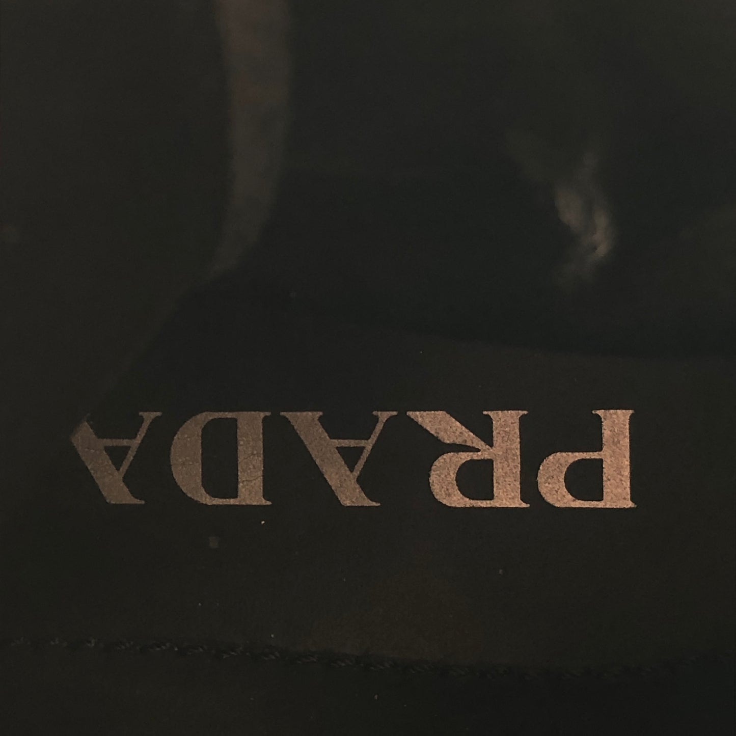 Prada Women's Re-Nylon Leather Combat Ankle Boots Size 36.5 Black