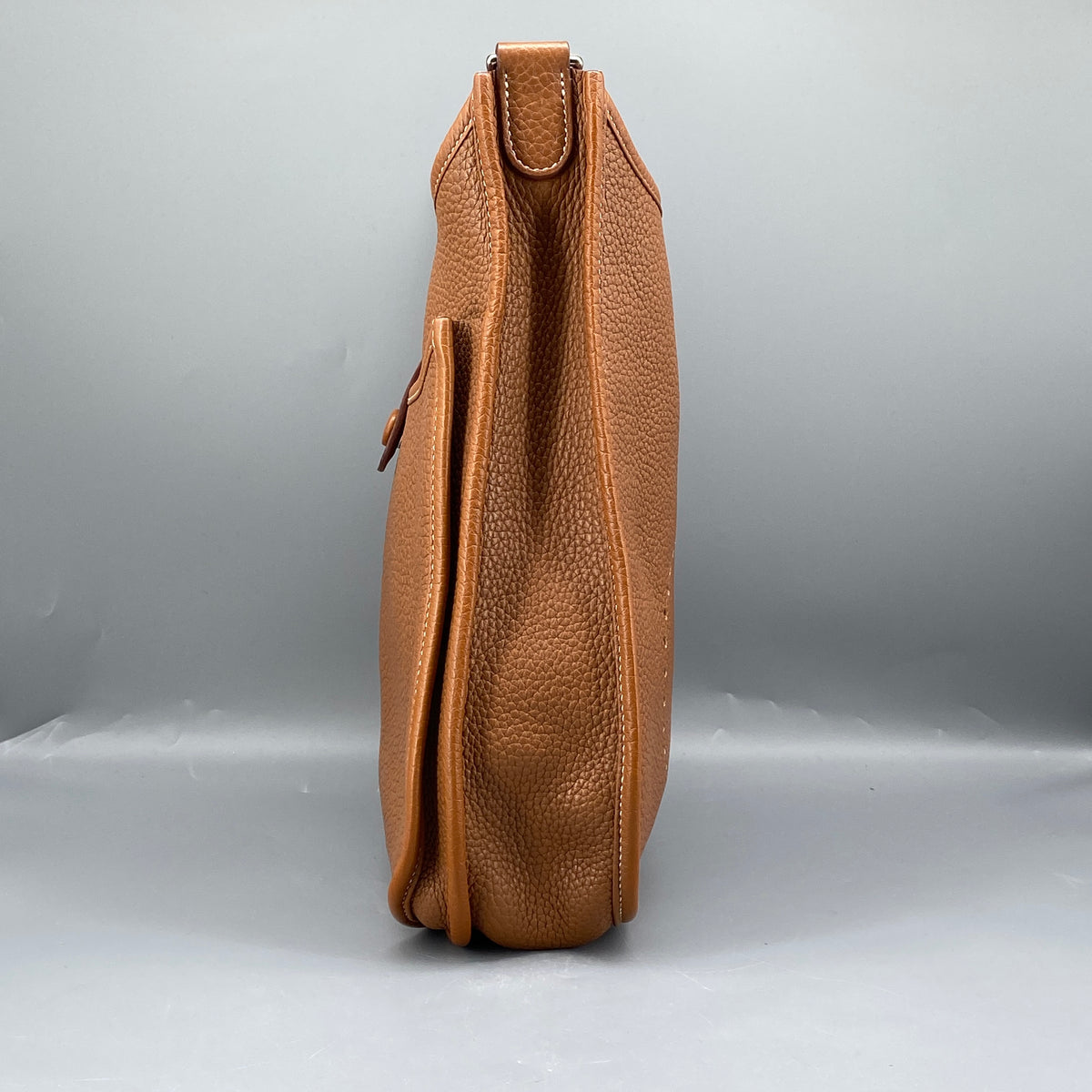Hermes 2010 Evelyne 29 Shoulder Bag Gold