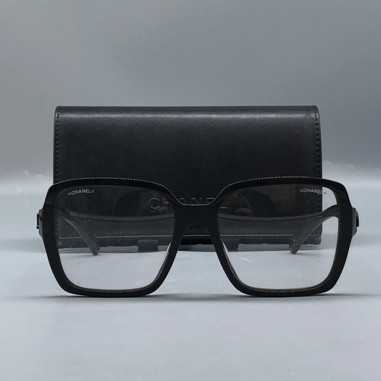 Chanel Black Square Eyeglasses 140mm