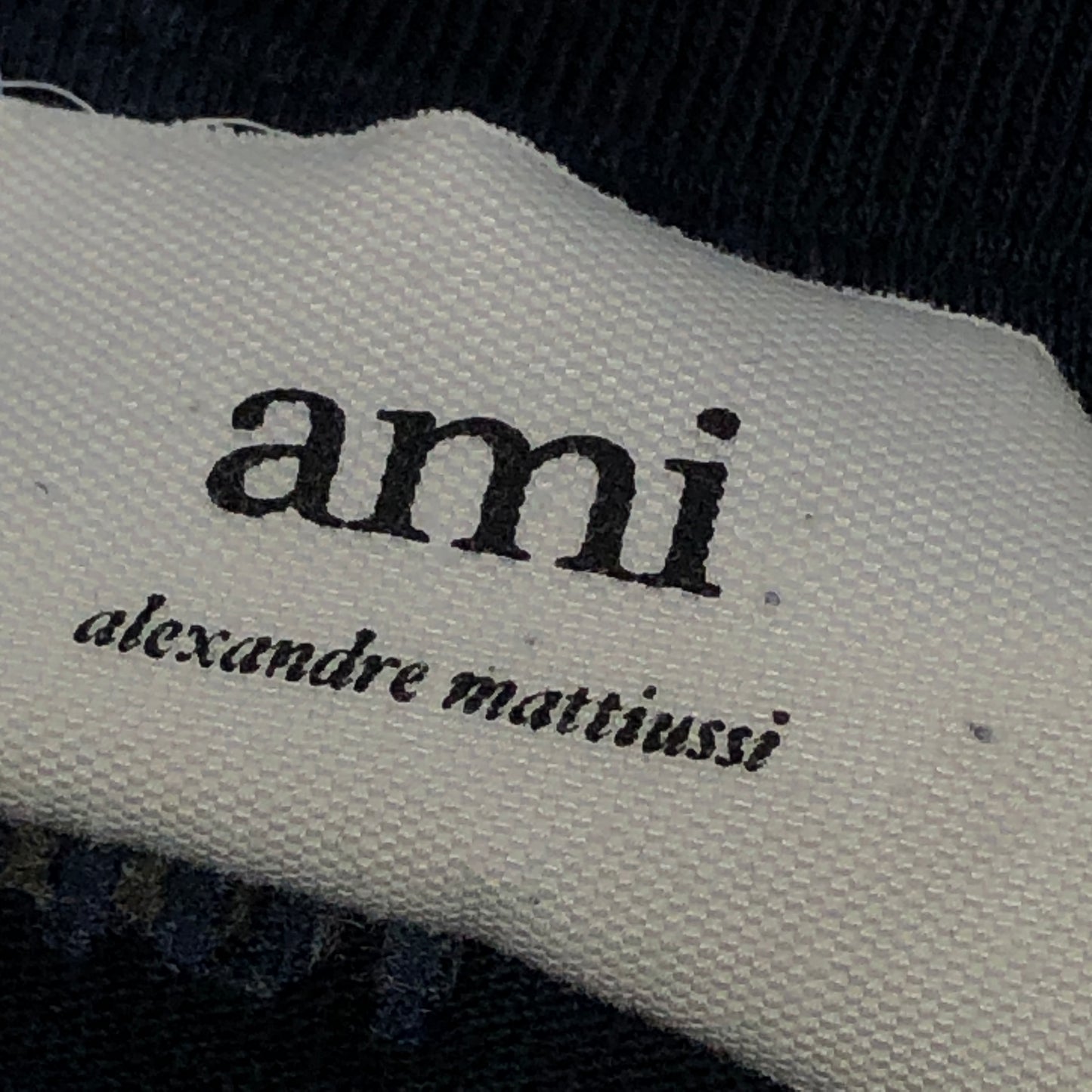 Ami Navy Blue Short Sleeve T‑Shirt XXL