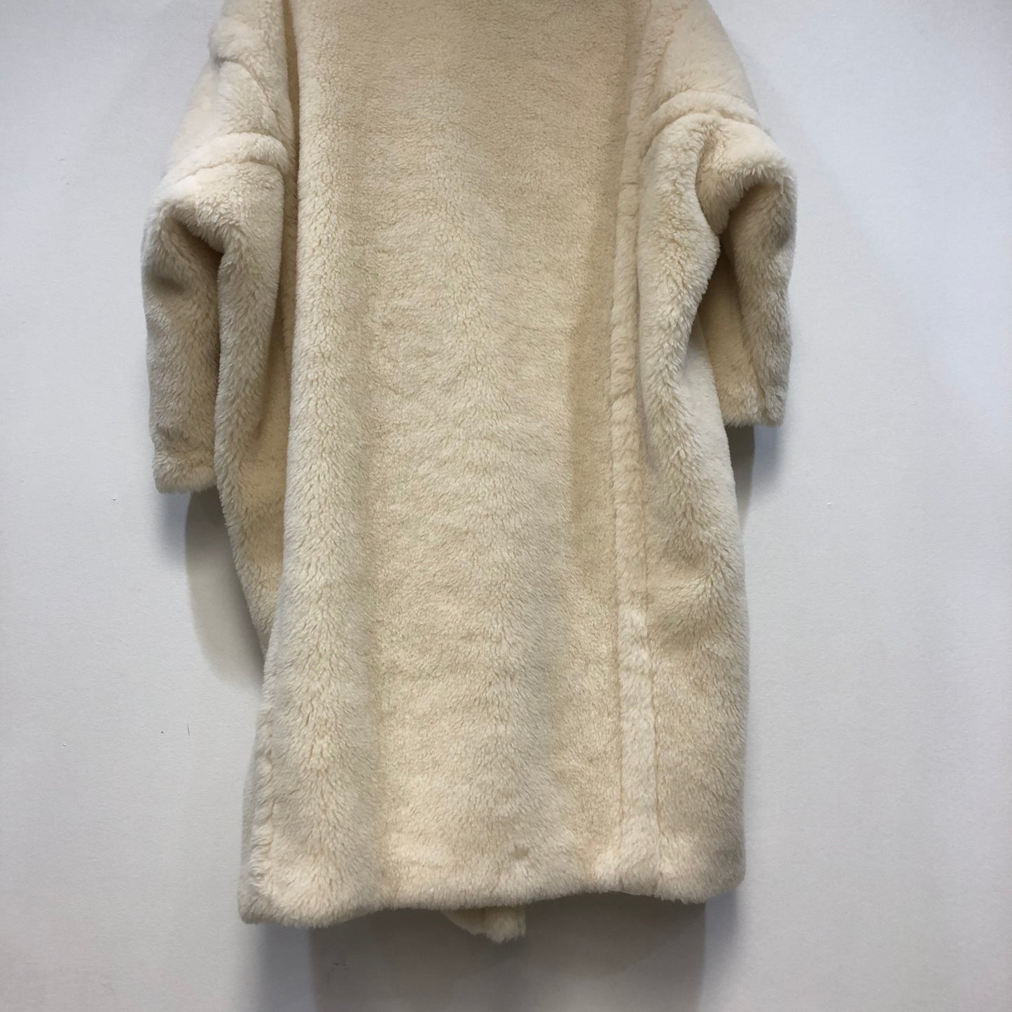 Max Mara Teddy Coat Size S Ivory