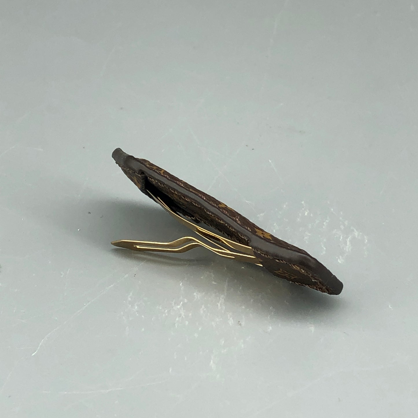 Louis Vuitton Monogram Snap Hair Clip