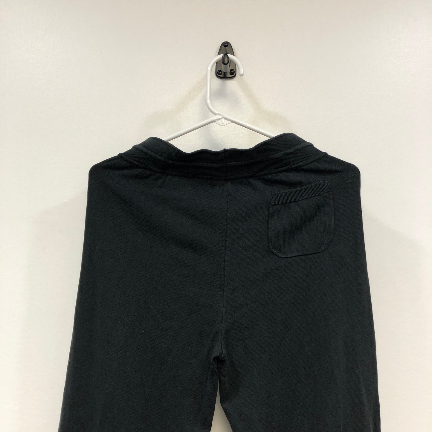 Loro Piana Black Knit Jogger Pants Size 40