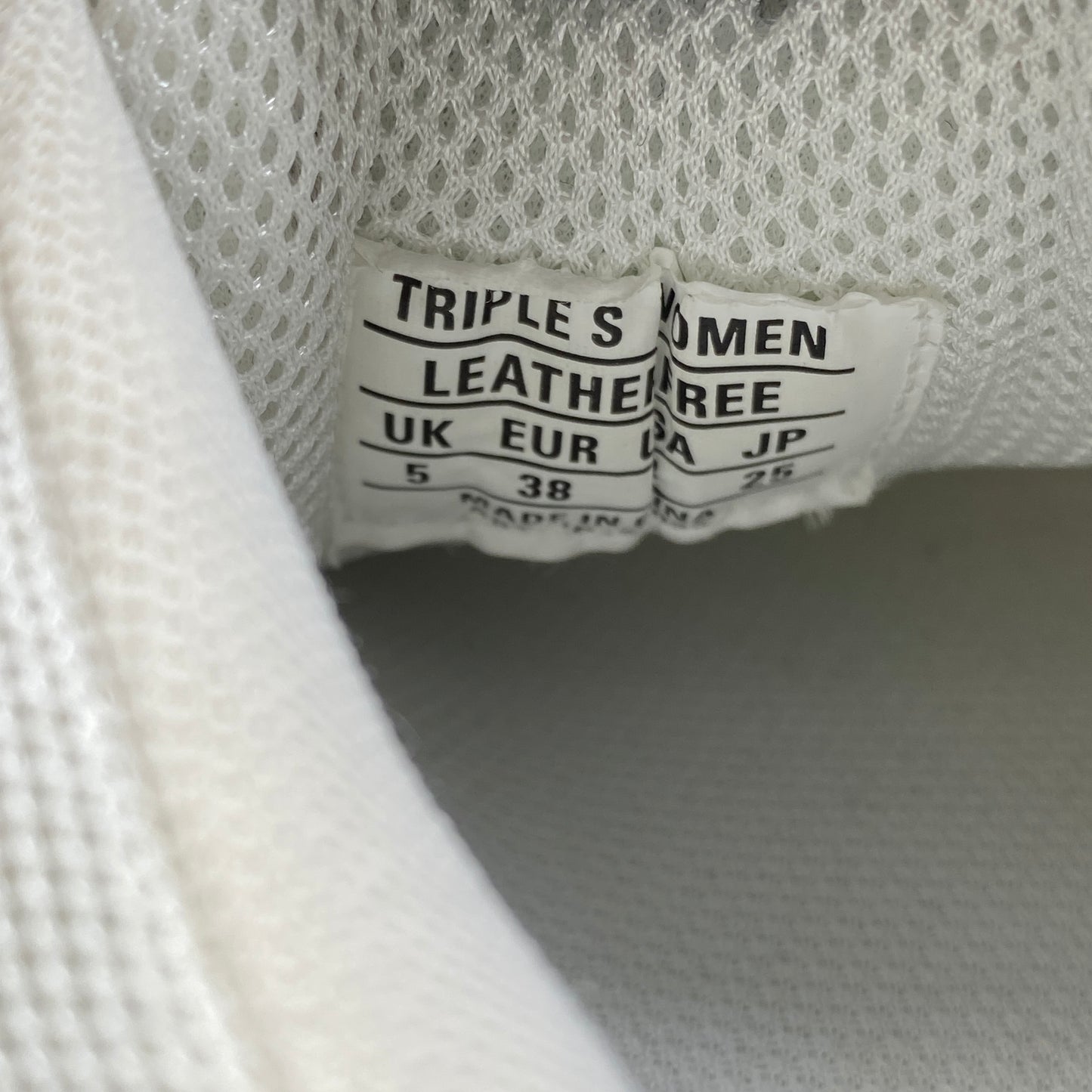 Balenciaga Women's Triple S Sneakers Size 38 White & Pink