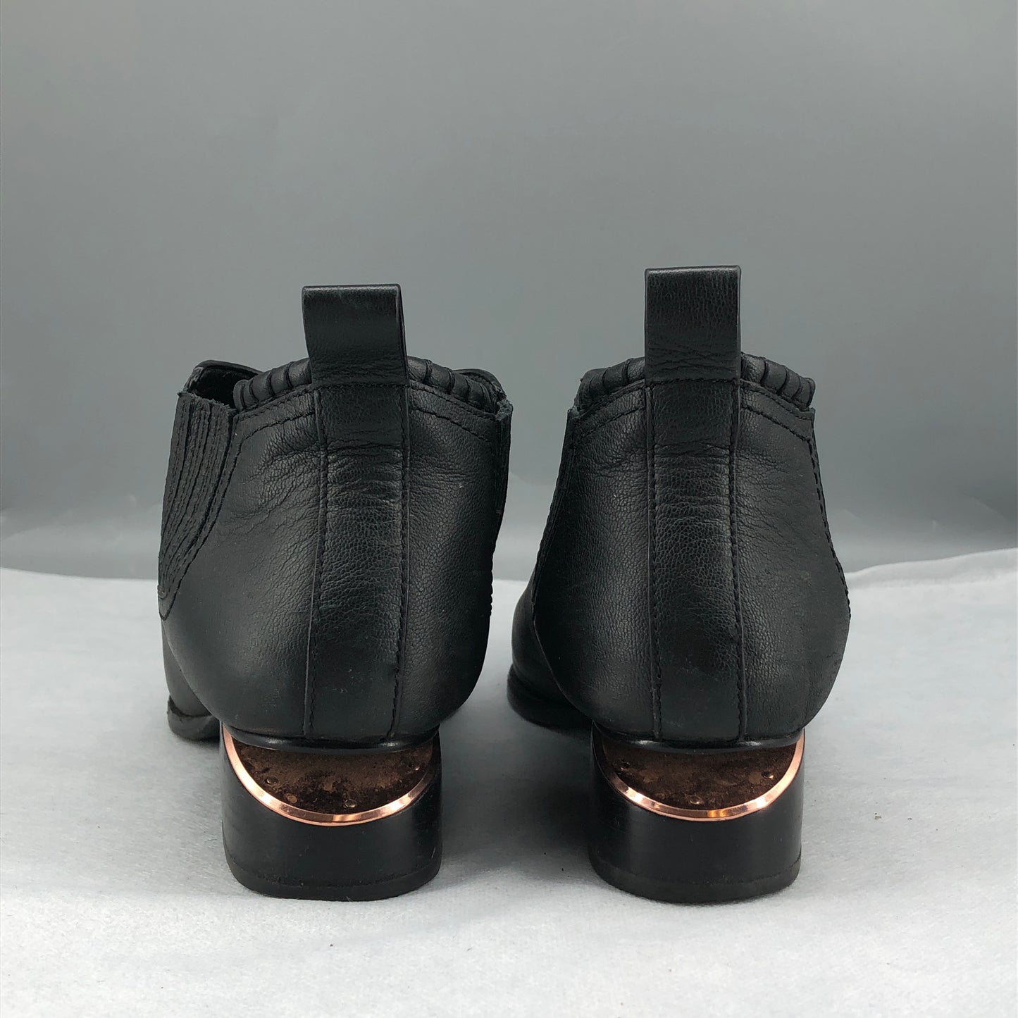Alexander Wang Women's Kori Cutout Heel Ankle Boots 38 Black