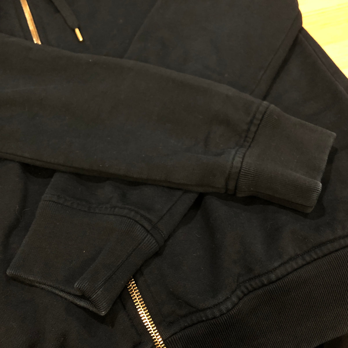 Versace black  Medusa Logo Zip Hoodie Size M