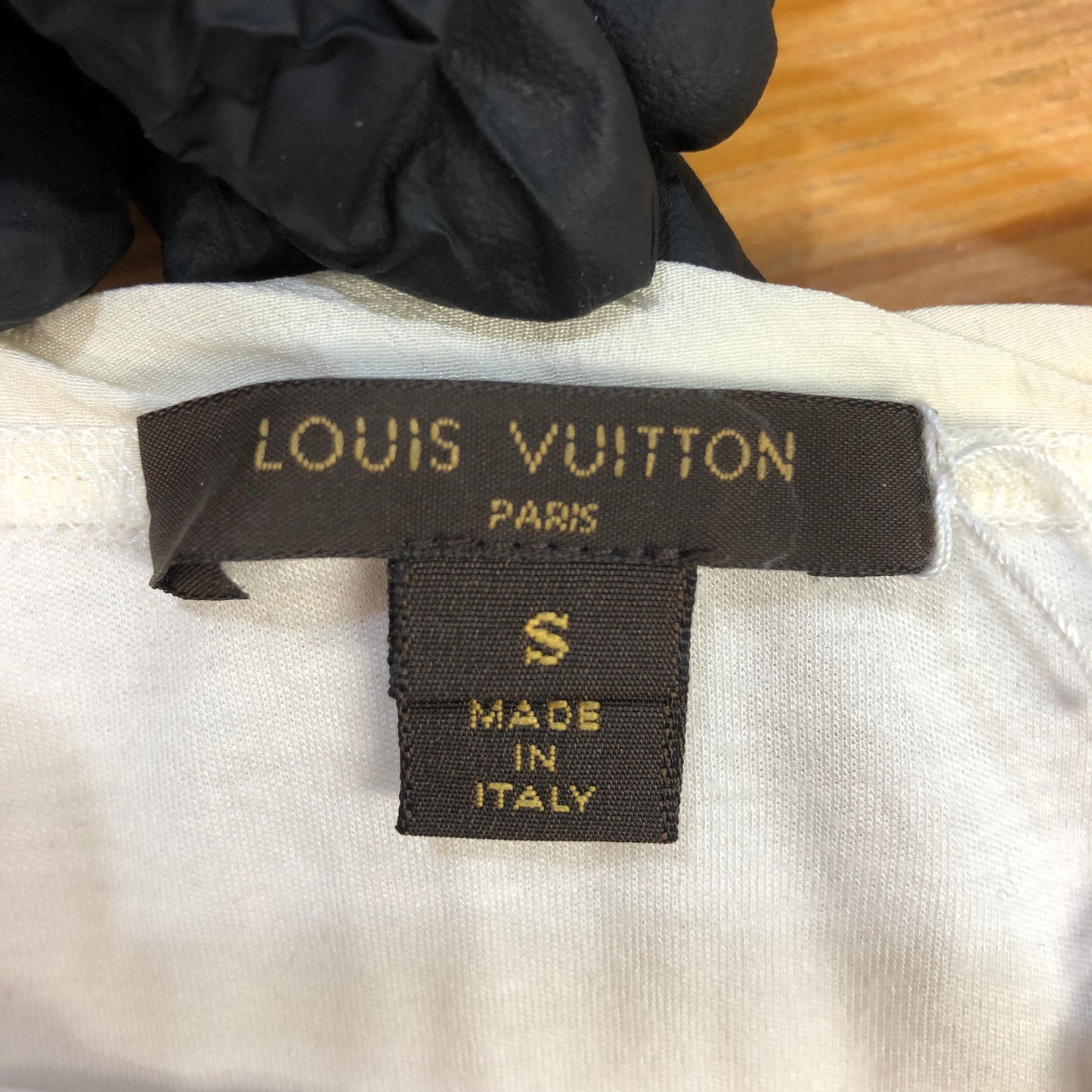 Louis Vuitton White Arch of Triumph Print T-Shirt Size S