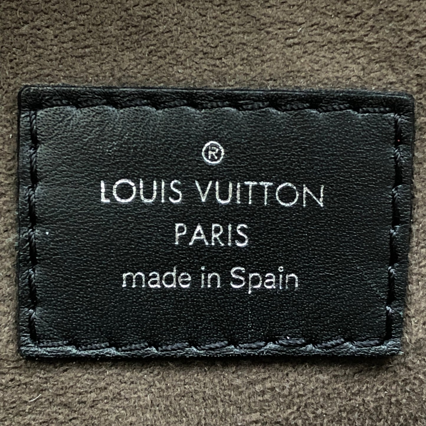 Louis Vuitton Epi Leather Business Briefcase Handbag Black