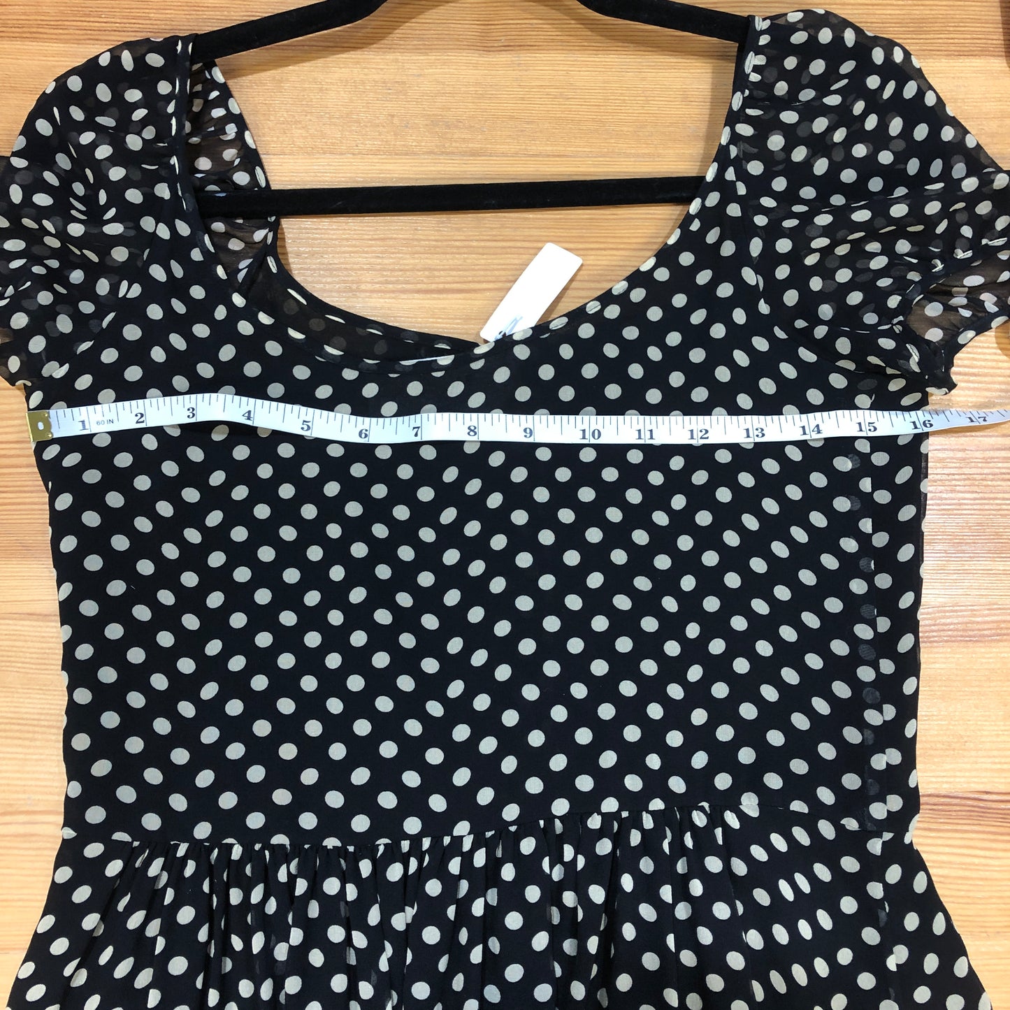 Celine Polka Dot Mini Dress Size 34