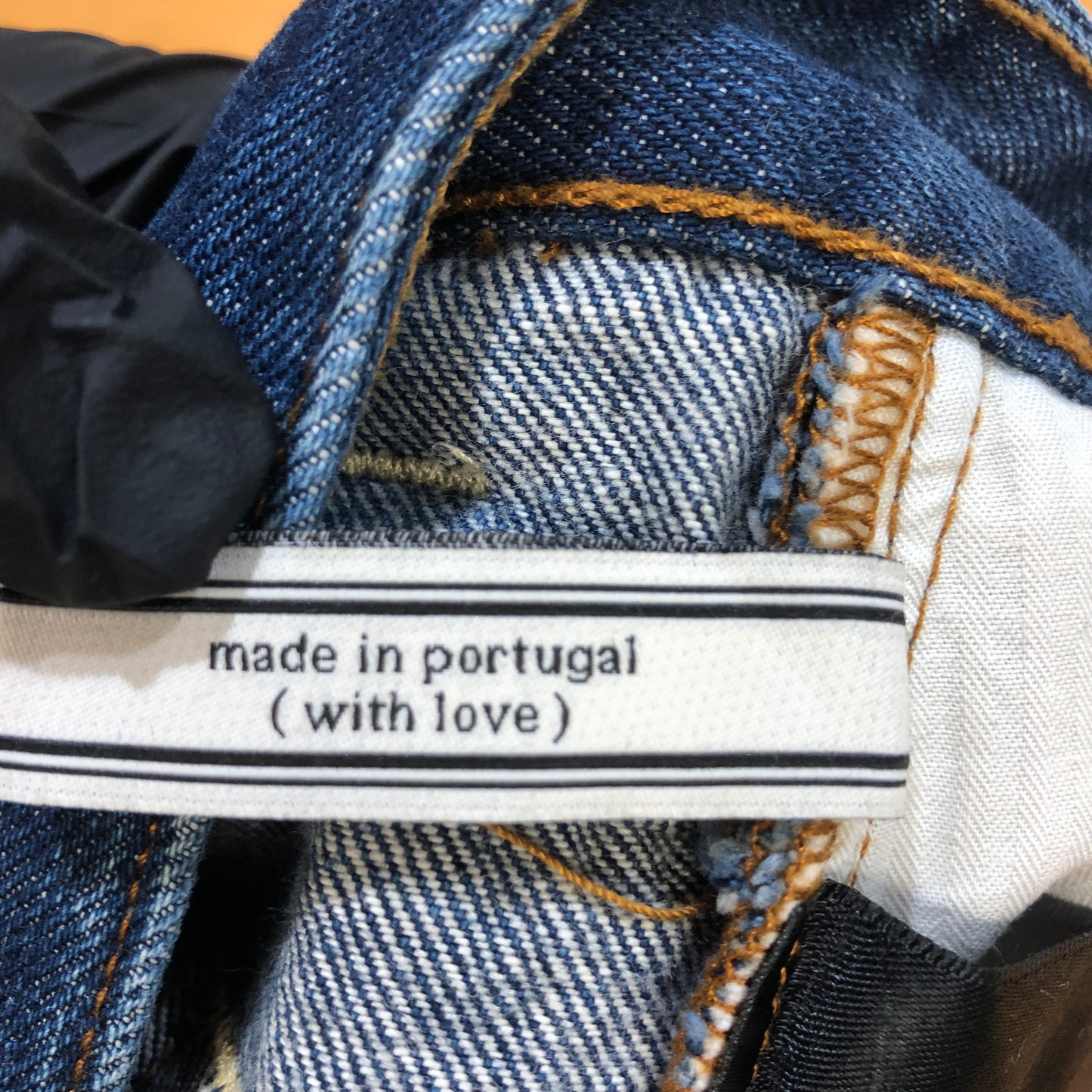 Ami Paris Blue Straight-Leg Denim Jeans Size 29