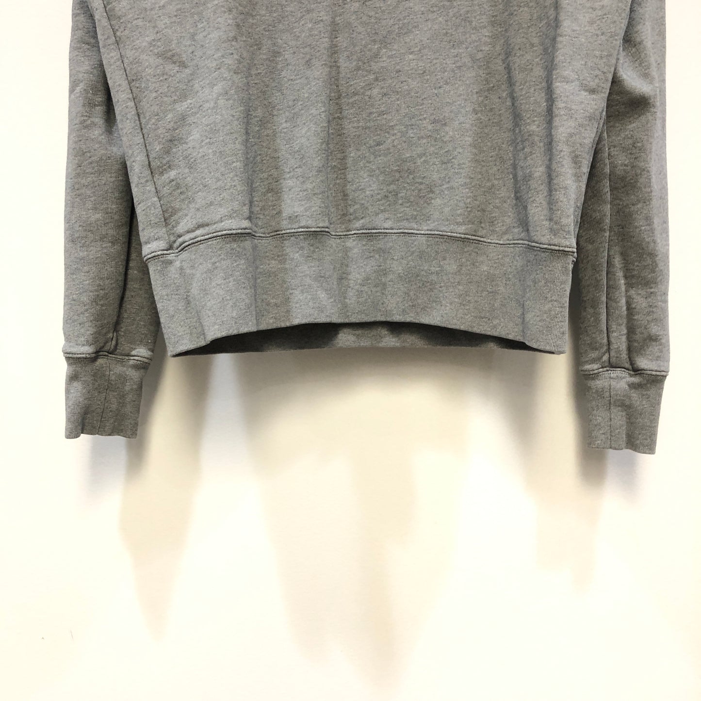 Acne Studios Grey Crew Neck Cotton Sweatshirt Size M