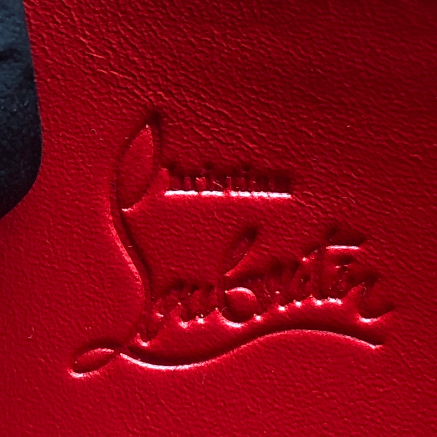 Christian Louboutin Pink Leather Spiked Wallet
