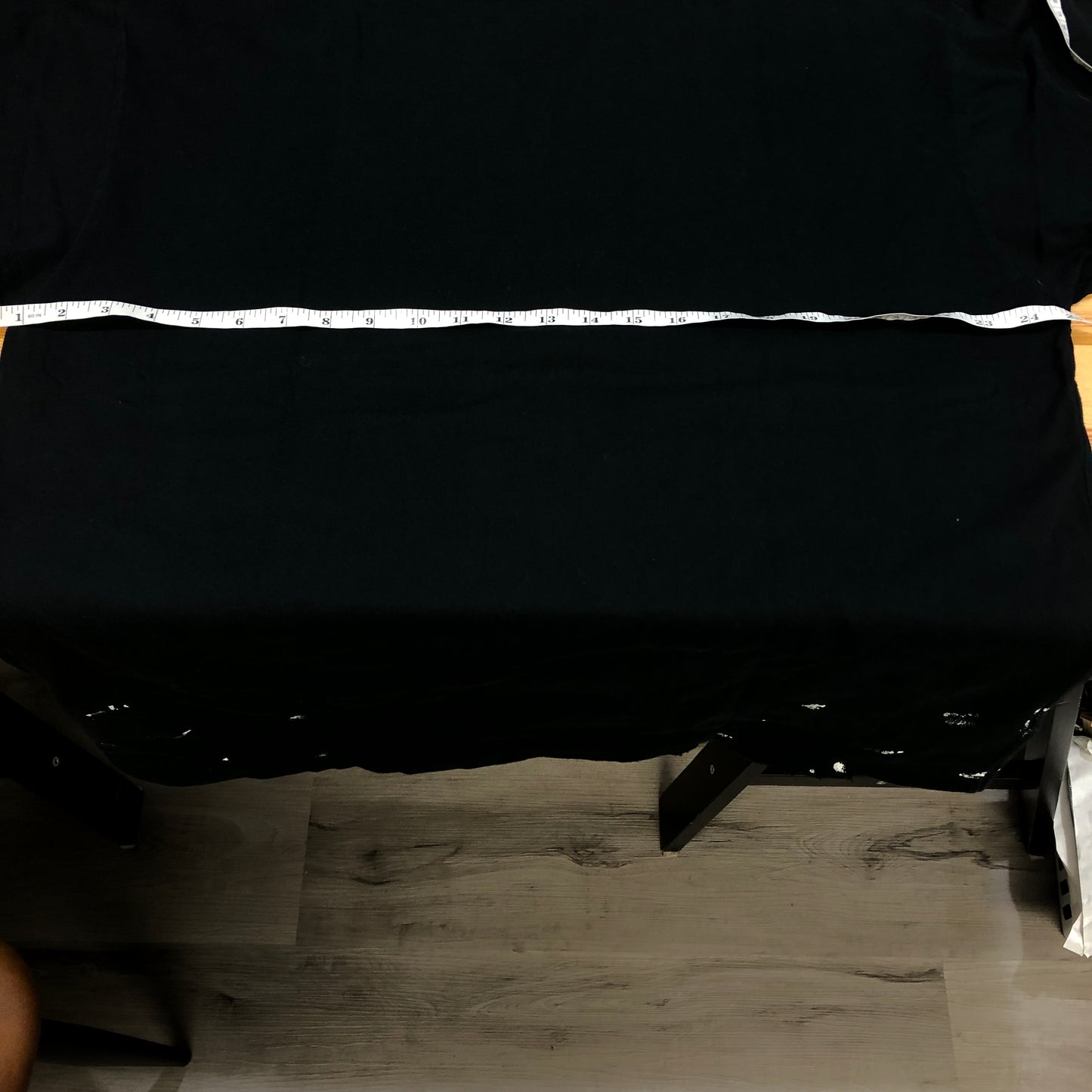 Balenciaga Heavy Metal Logo Distressed T-Shirt L Black