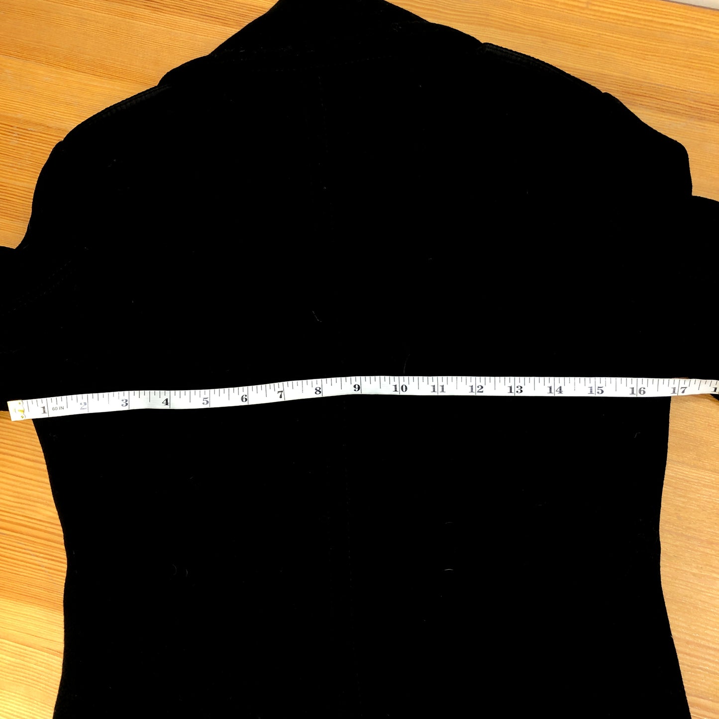 Burberry Black Wool Double Breasted Short Coat Size 2