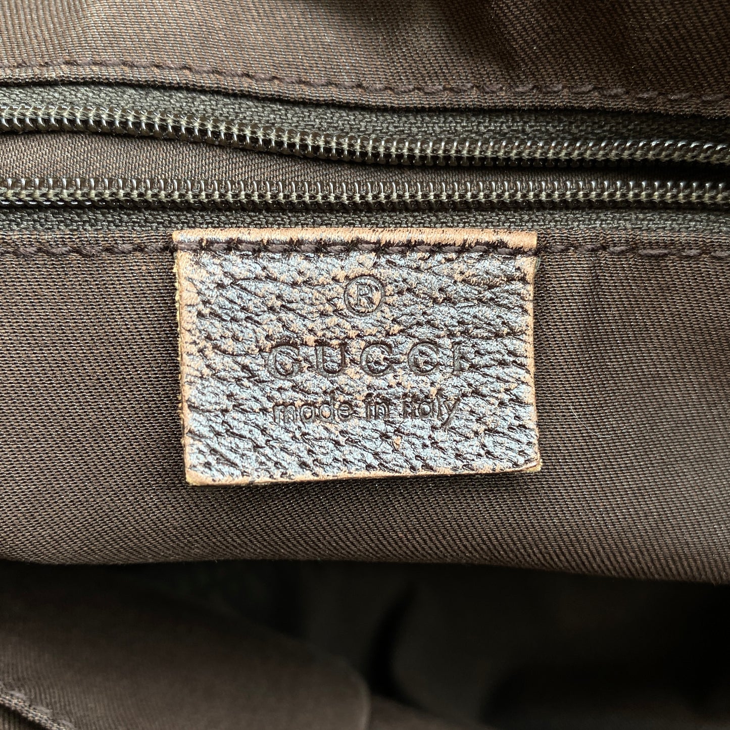 Gucci GG Canvas Handbag Beige/Brown