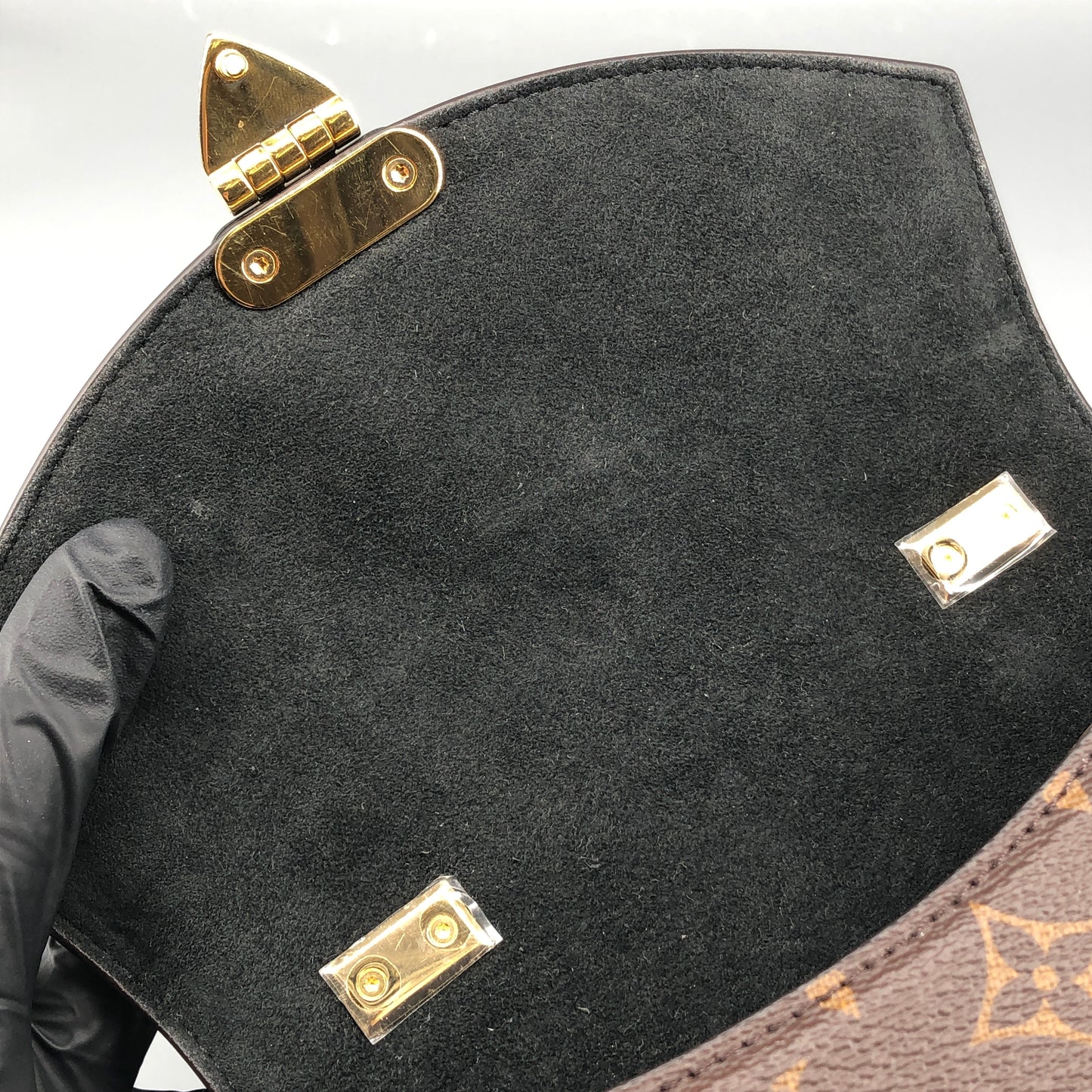 Louis Vuitton Monogram Reverse Tilsitt Bag Brown