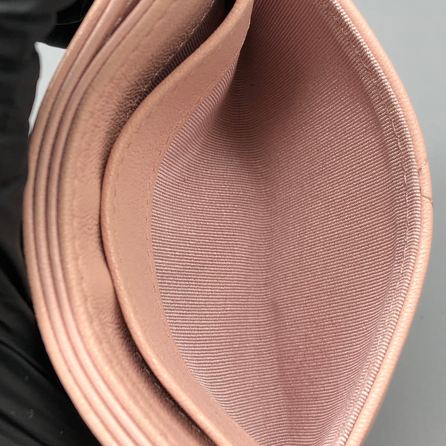 Chanel Blush Pink Quilted Card Holder