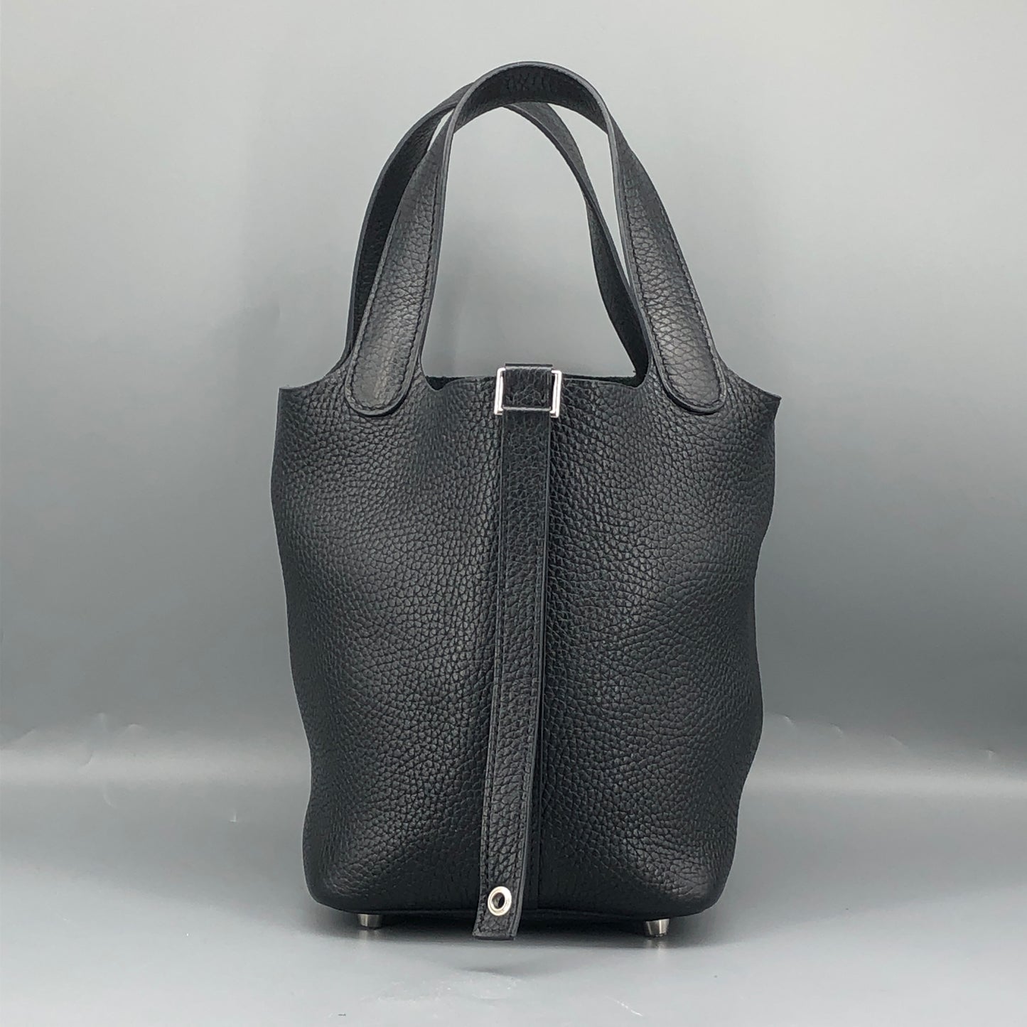 Hermes 2018 Picotin Lock 18 Bucket Bag  Black