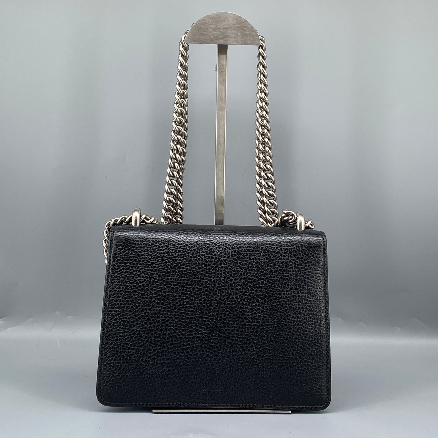 Gucci Mini Dionysus Black Leather Shoulder Bag
