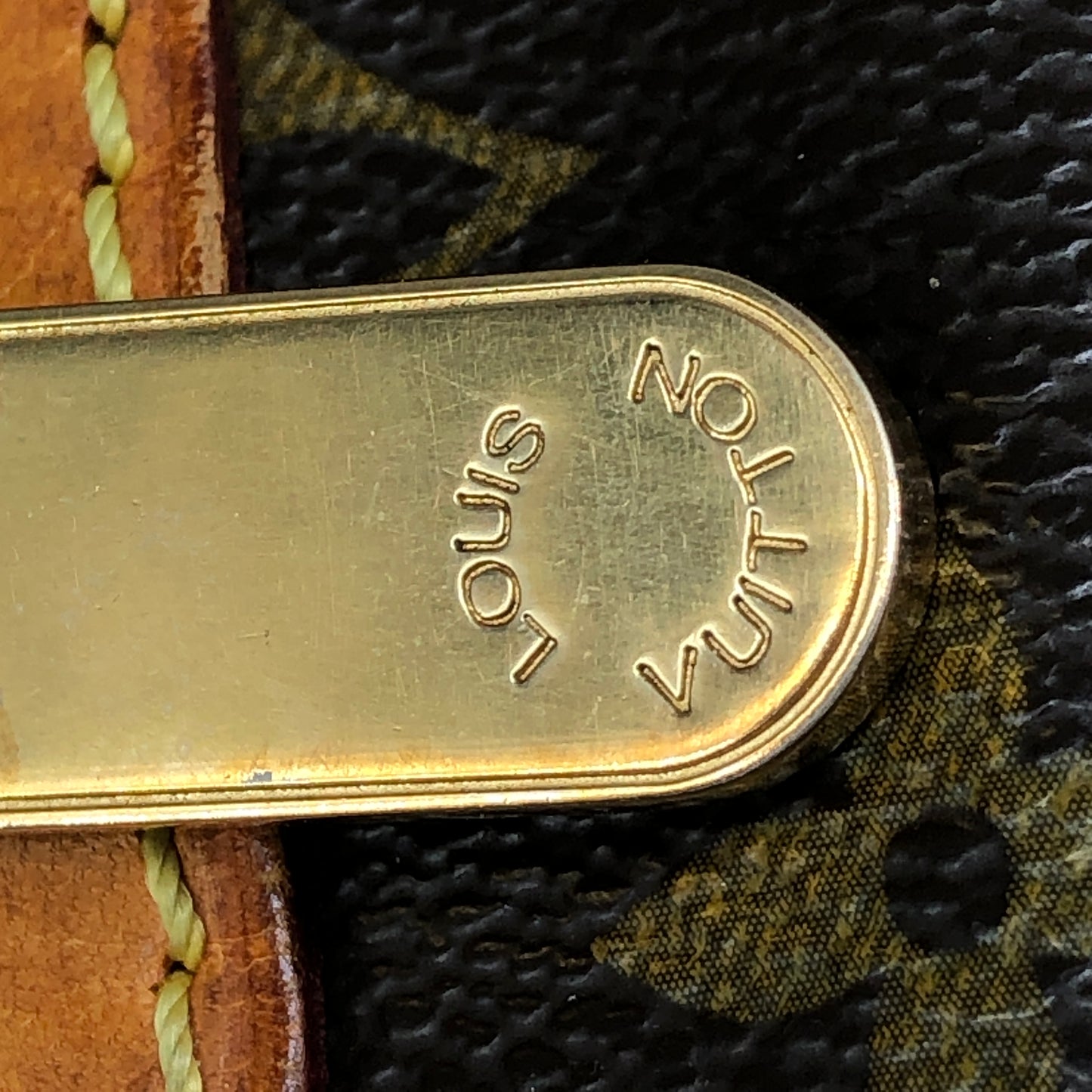 Louis Vuitton Monogram Hudson GM Bag Brown