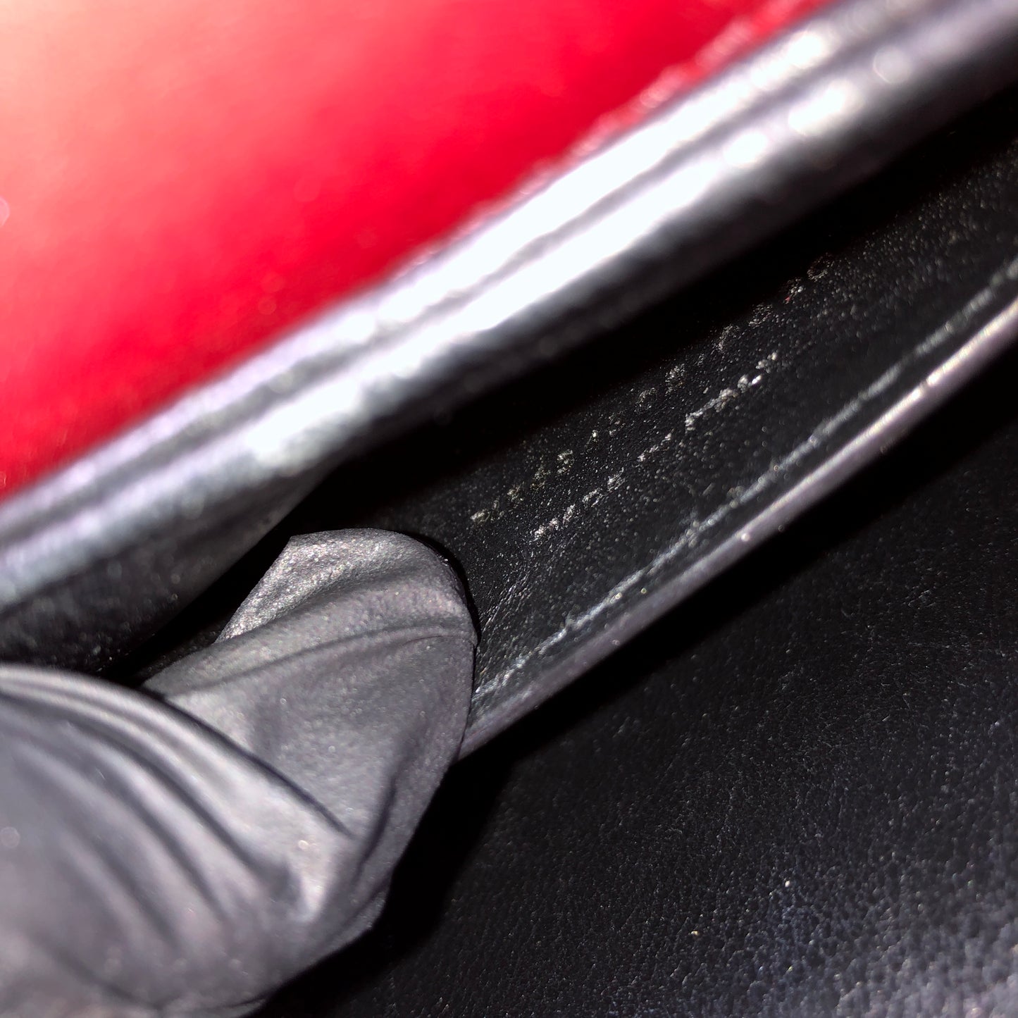 Saint Laurent Solferino Medium Shoulder Bag Red