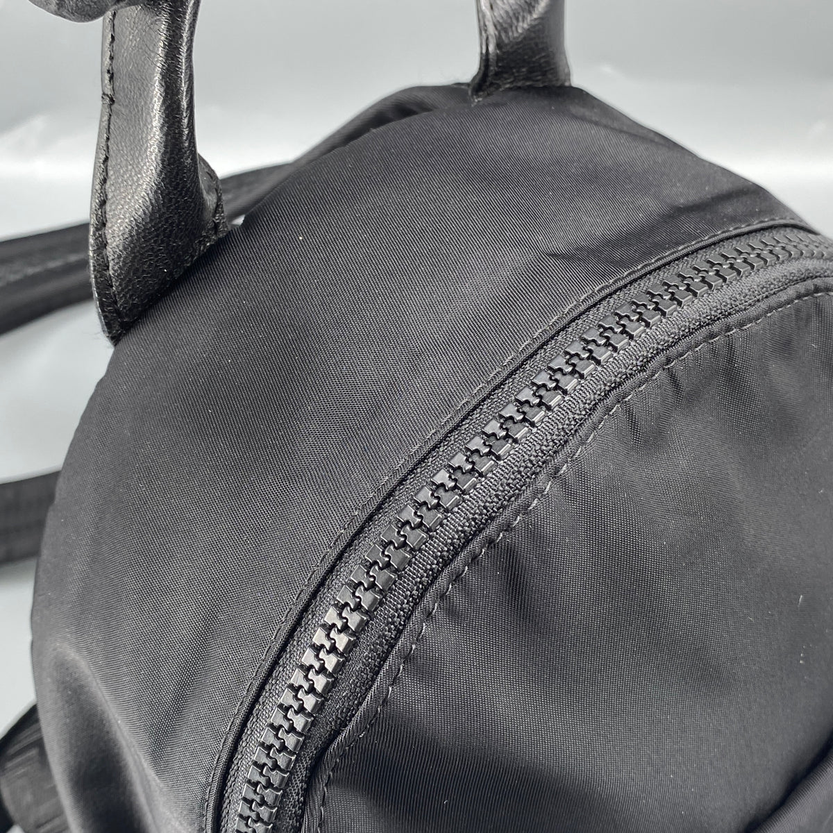 Versace Medusa Logo Mini Backpack Black Nylon