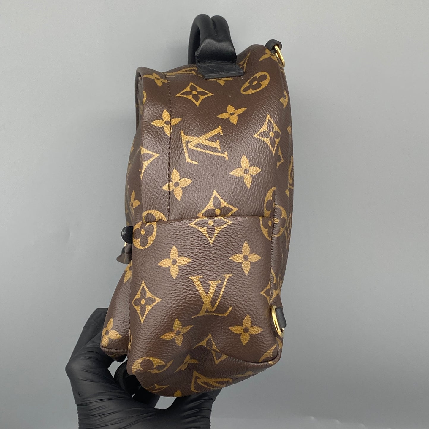 Louis Vuitton Mini Palm Springs Brown Monogram Canvas Backpack