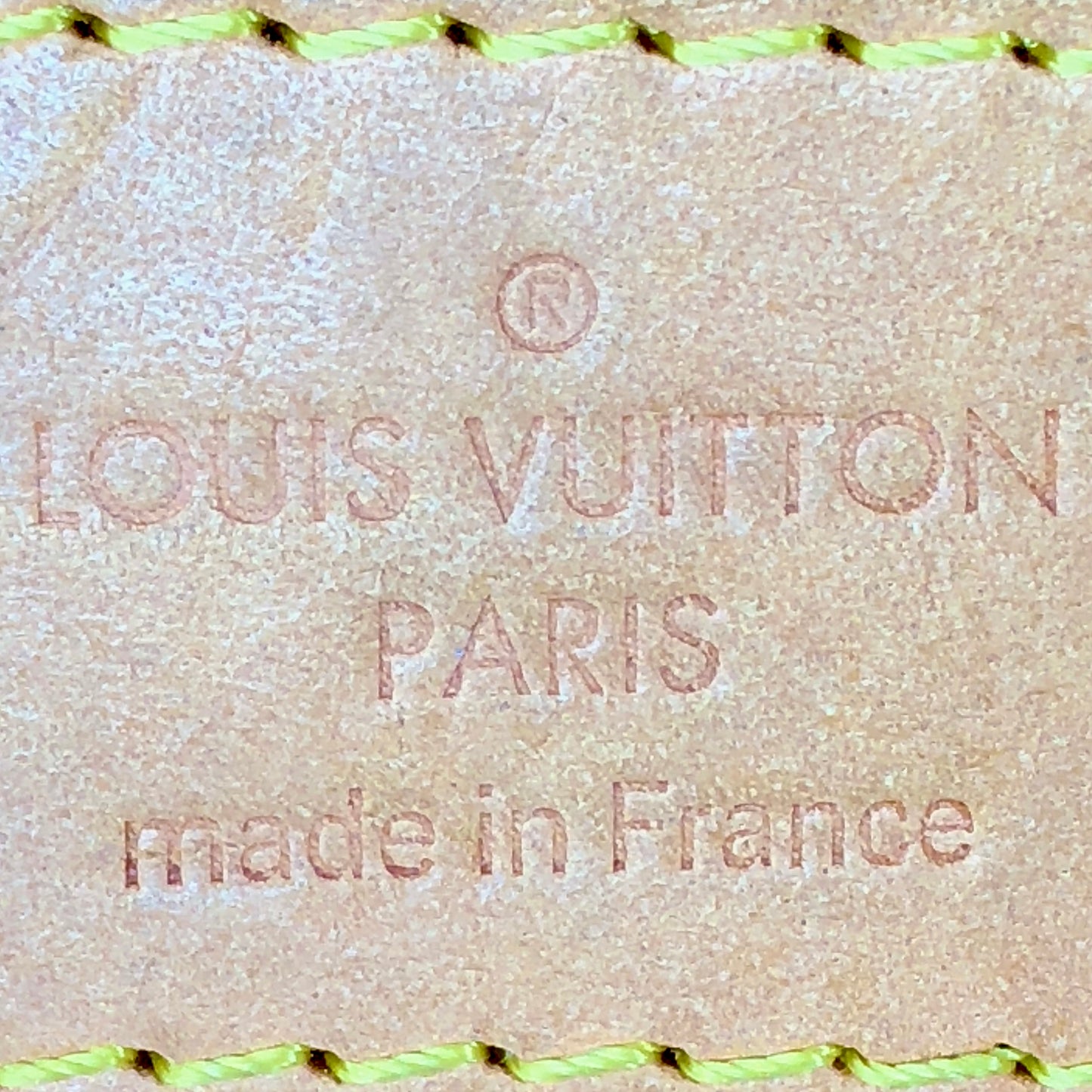 Louis Vuitton Monogram Canvas Tote Bag Brown