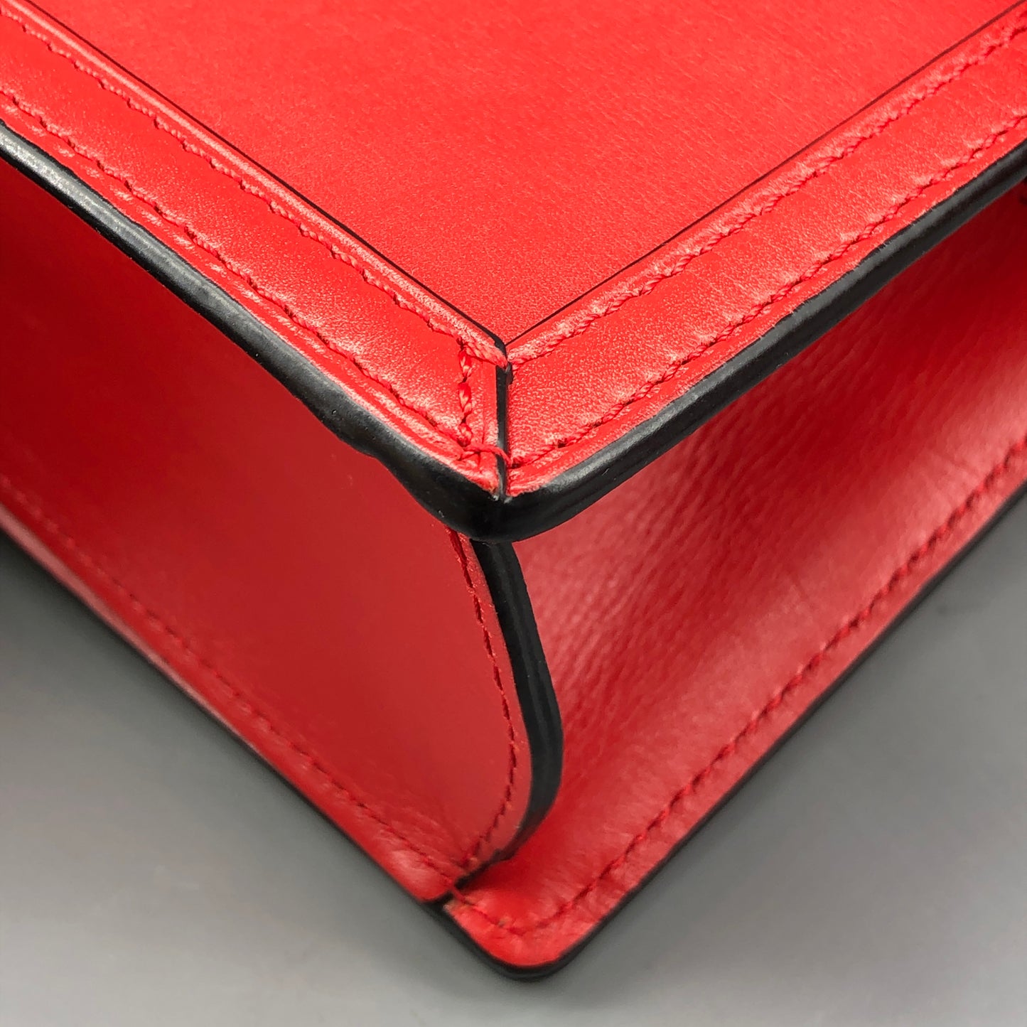 Loewe Barcelona Red Smooth Calfskin Crossbody Bag