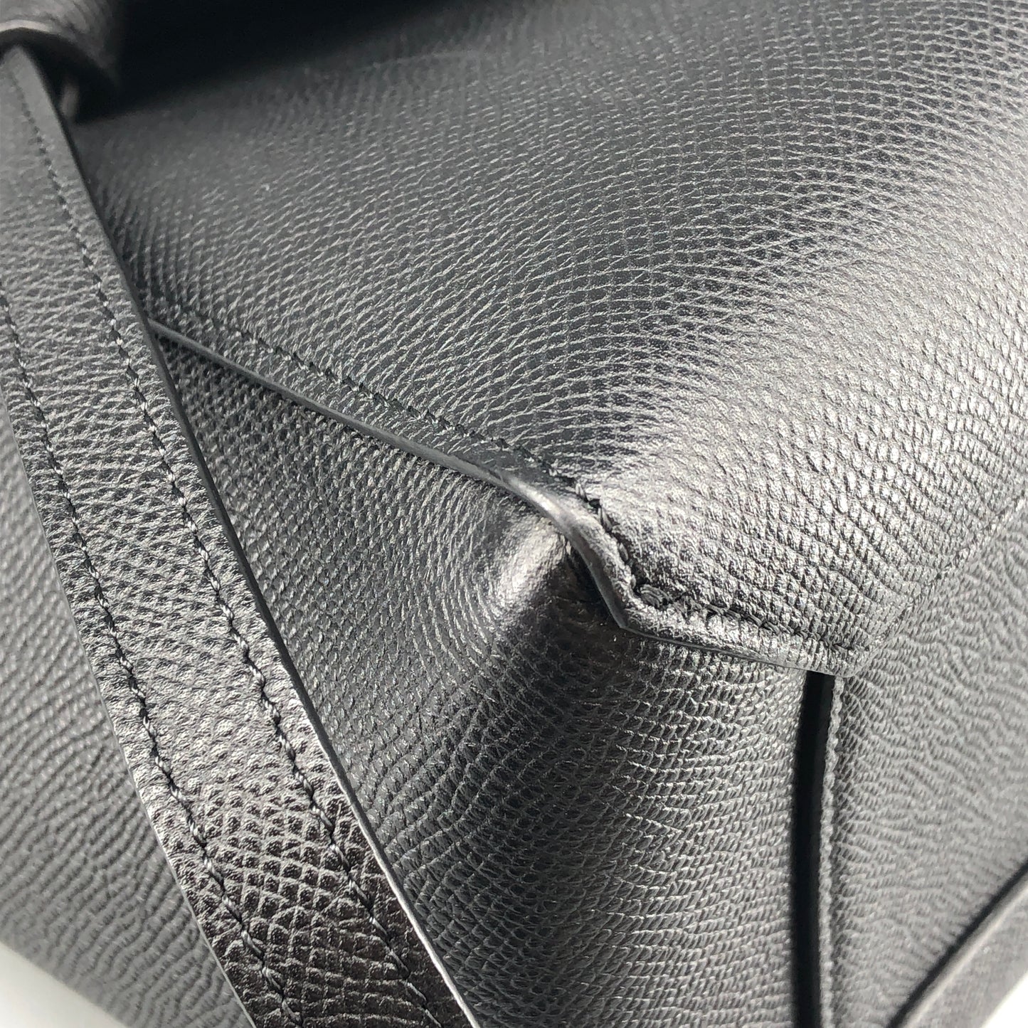 Celine Black Grained Calfskin Belt Bag Small