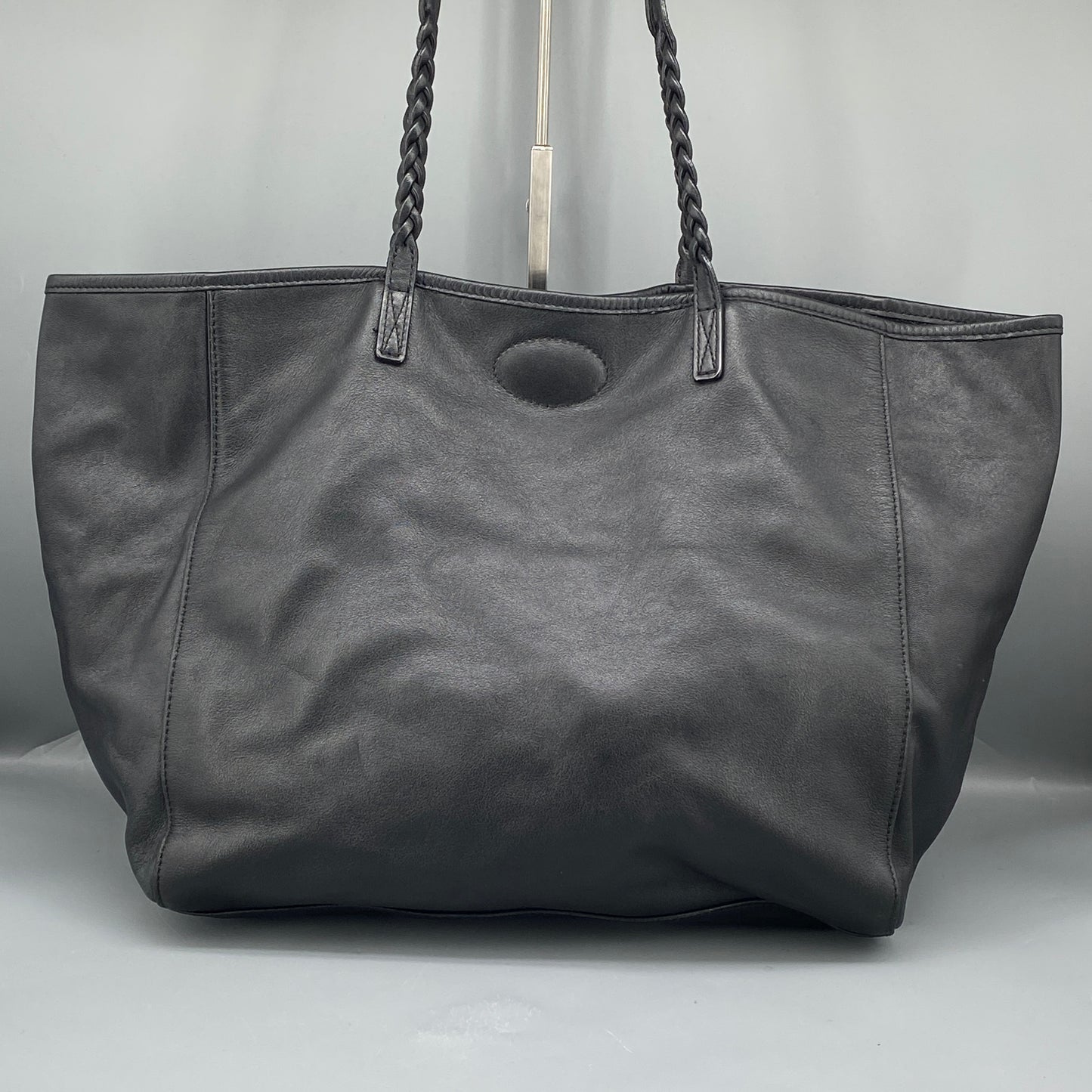 Mulberry Black Leather Tote Shoulder Bag
