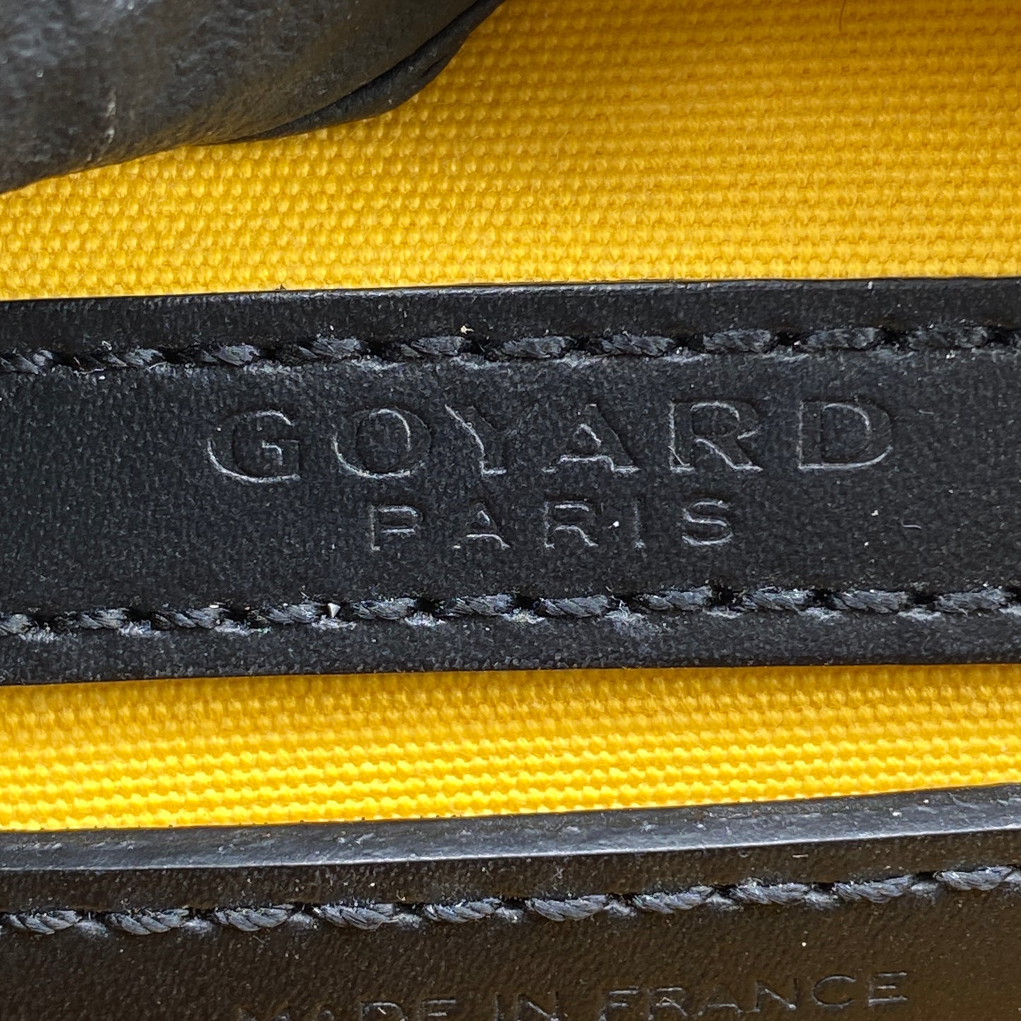 Goyard Cap Vert PM Black Monogram Crossbody Bag