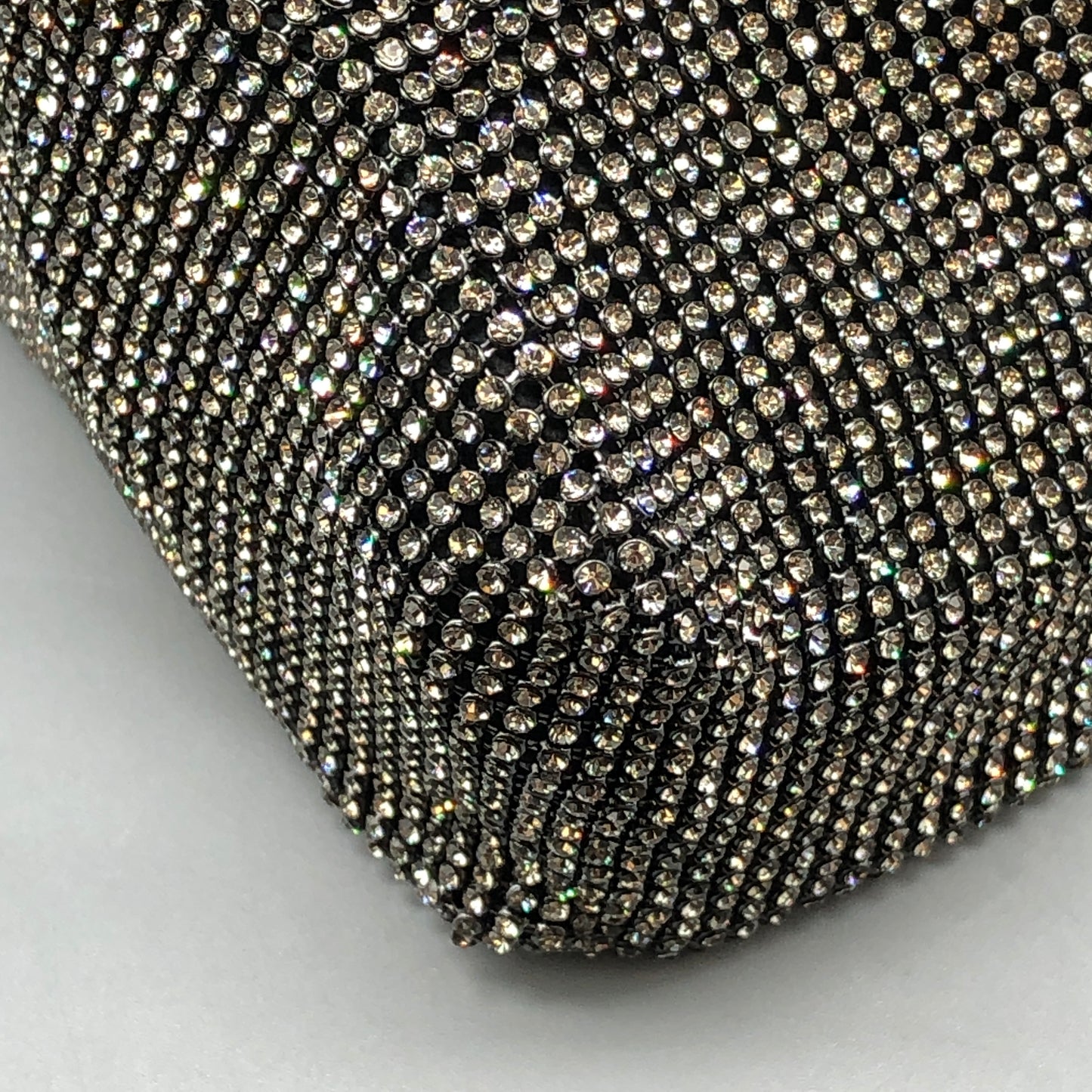 Alexanderwang Crystal Mesh Mini Hobo Bag