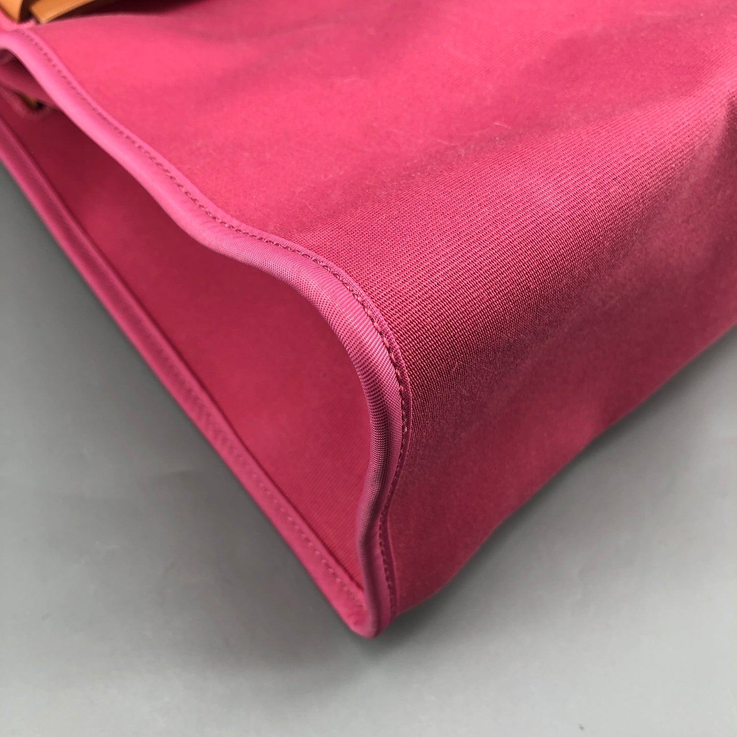 Hermes 2011 Pink Canvas Herbag 31  Shoulder Bag