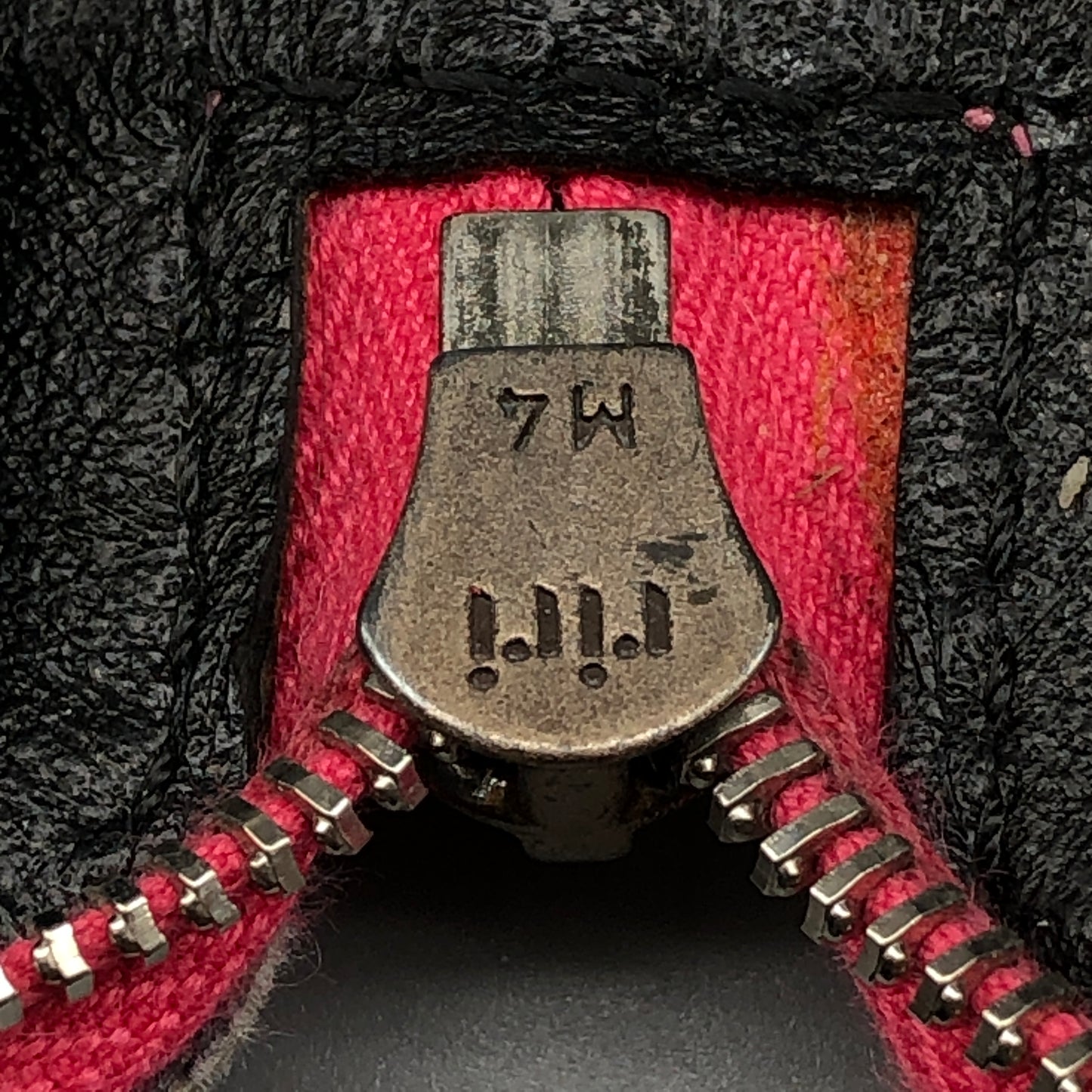 Celine Hot Pink Grained Leather Zip-Around Long Wallet