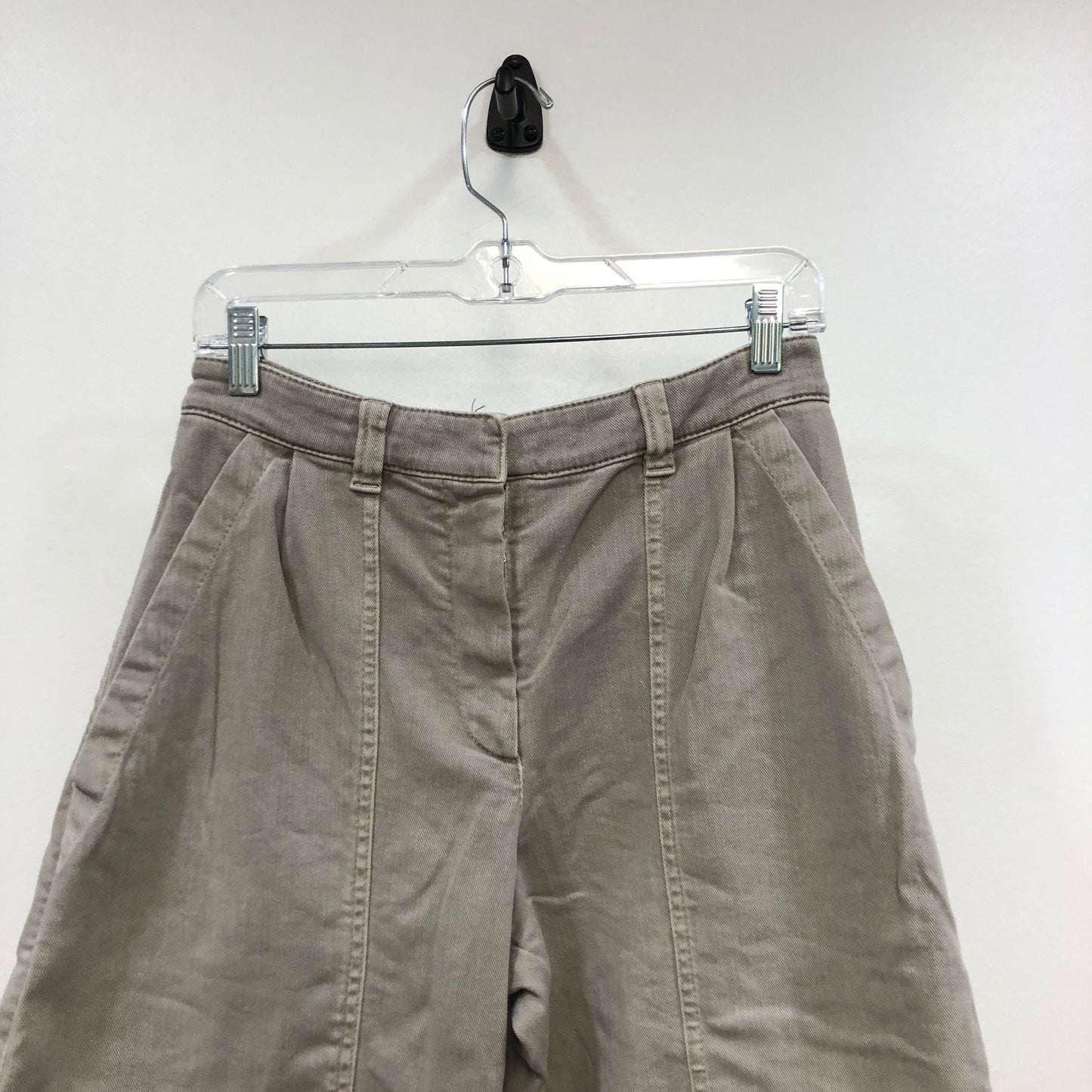 Brunello Cucinelli Grey Straight-Leg Cotton Pants Size 38