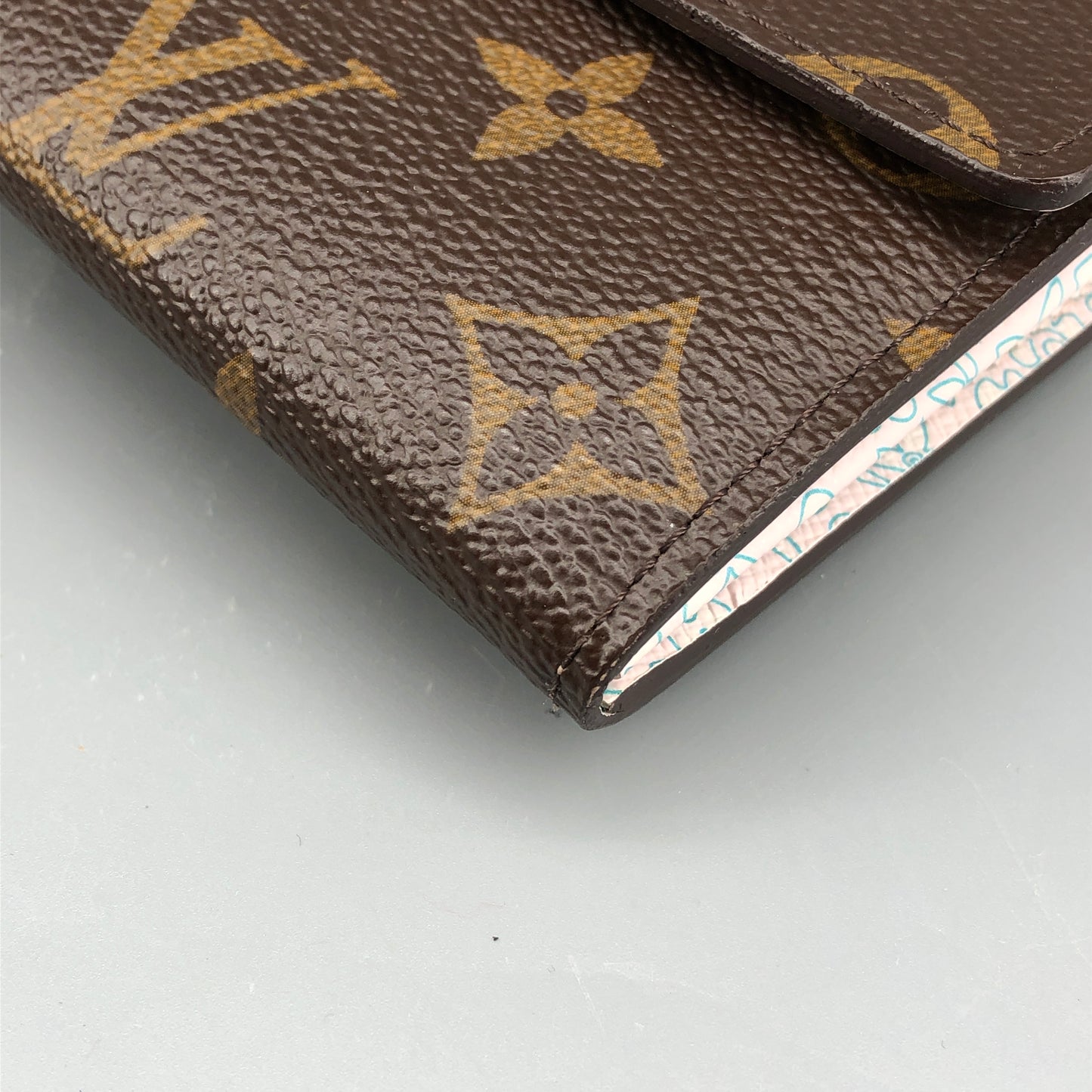 Louis Vuitton Monogram Sarah Wallet Brown